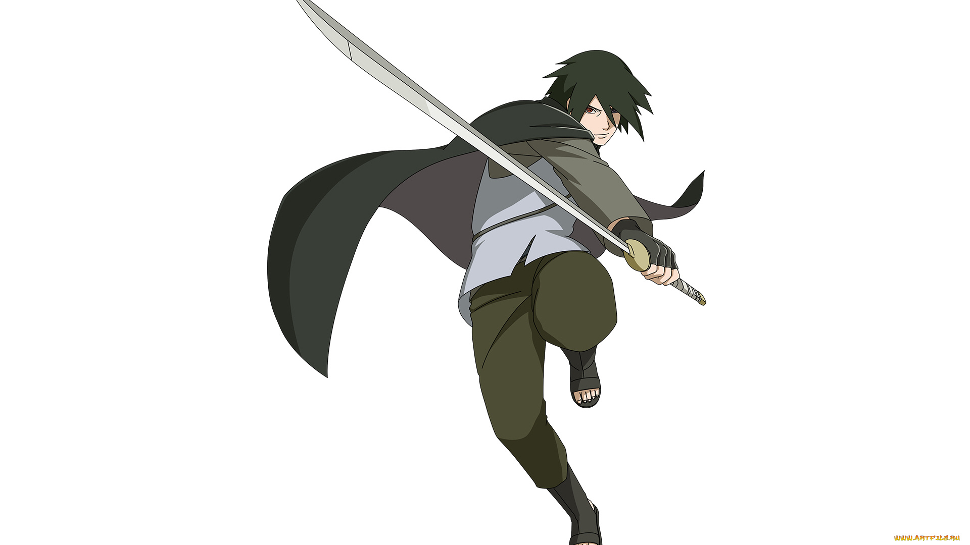 аниме, naruto, саске