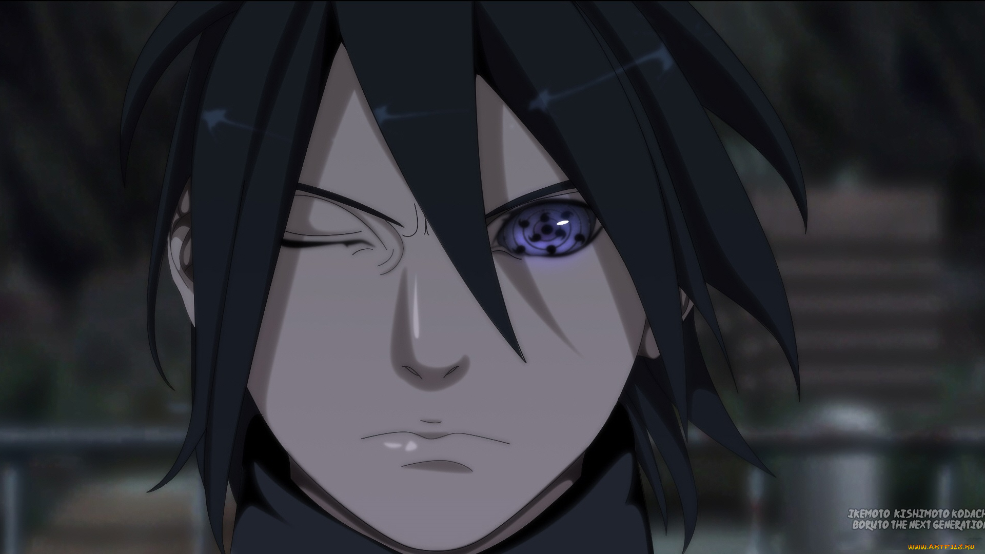 аниме, naruto, саске, боруто