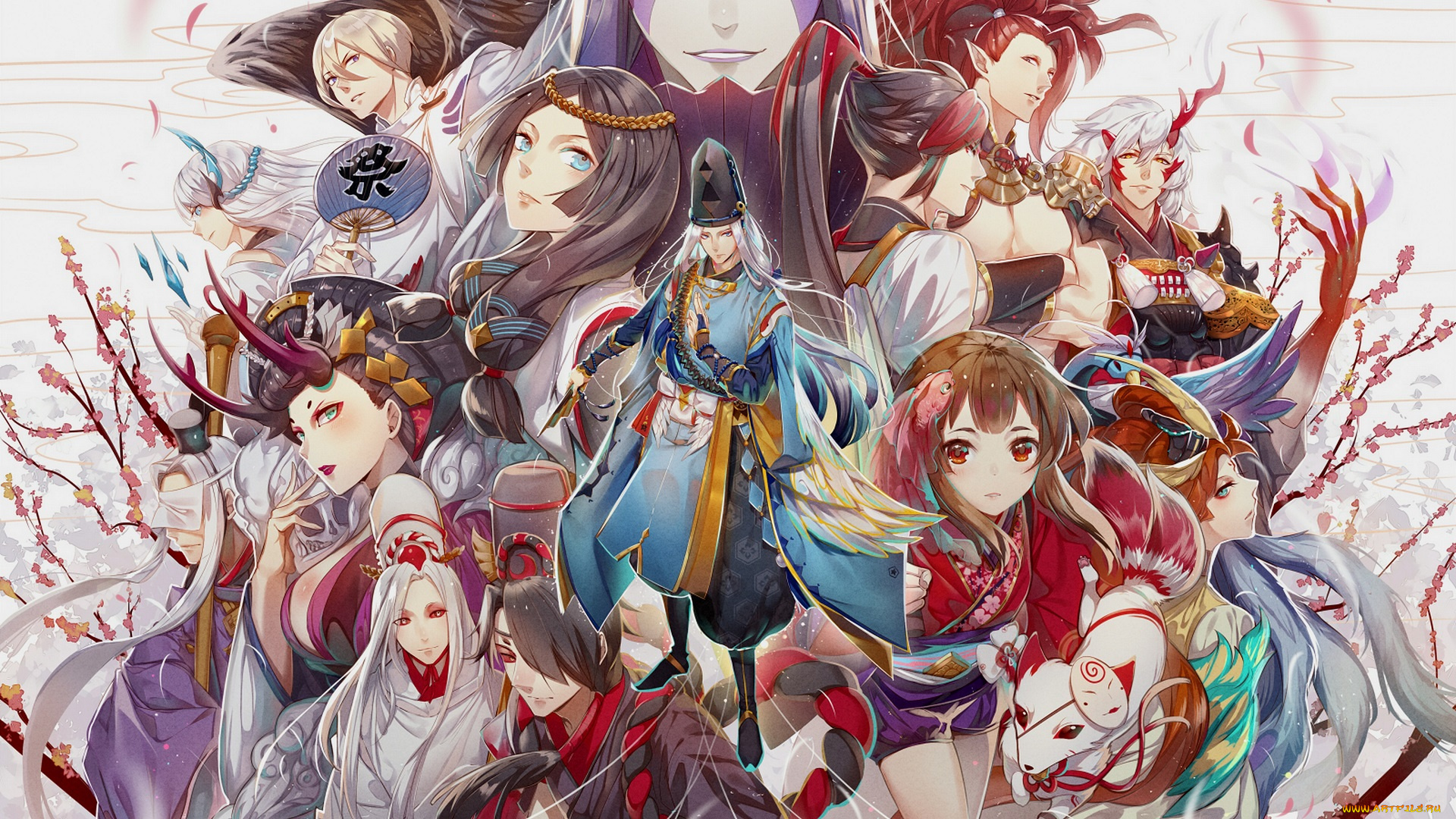 аниме, onmyouji, онмёджи