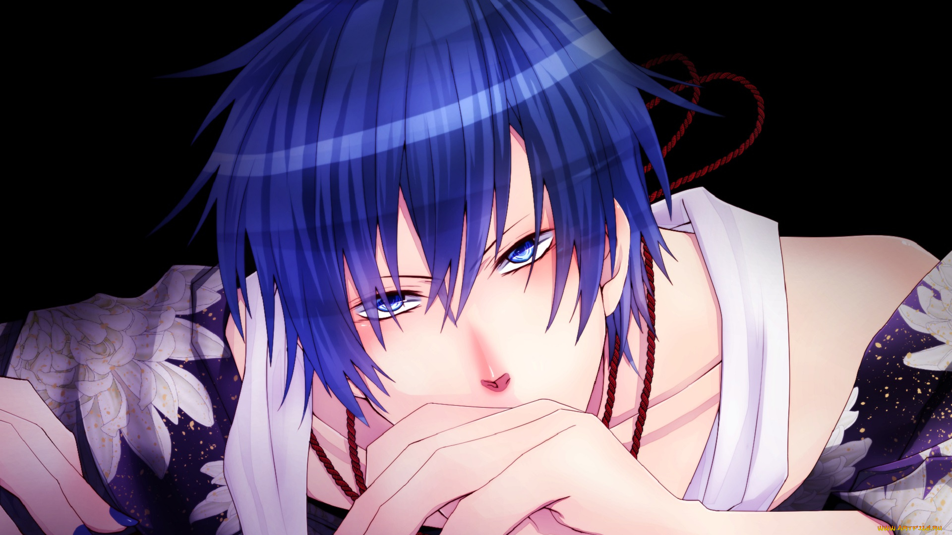 аниме, vocaloid, kaito