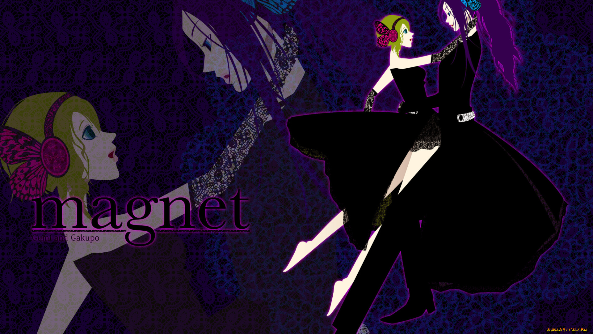 аниме, vocaloid, пара