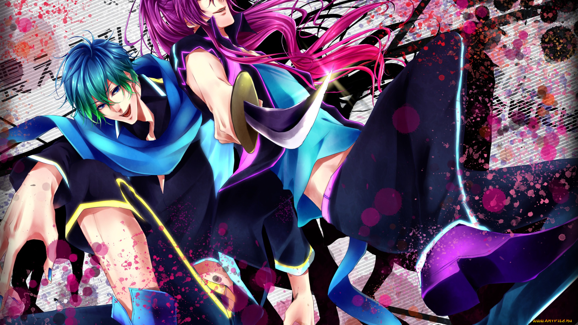 аниме, vocaloid, пара