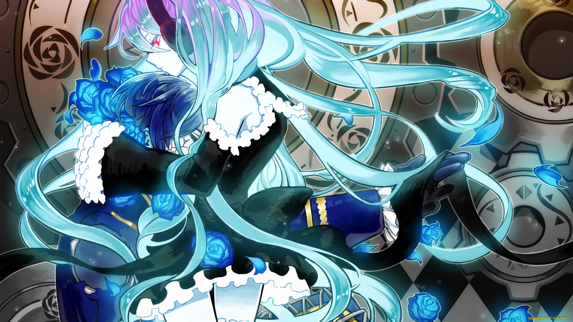 аниме, vocaloid, пара