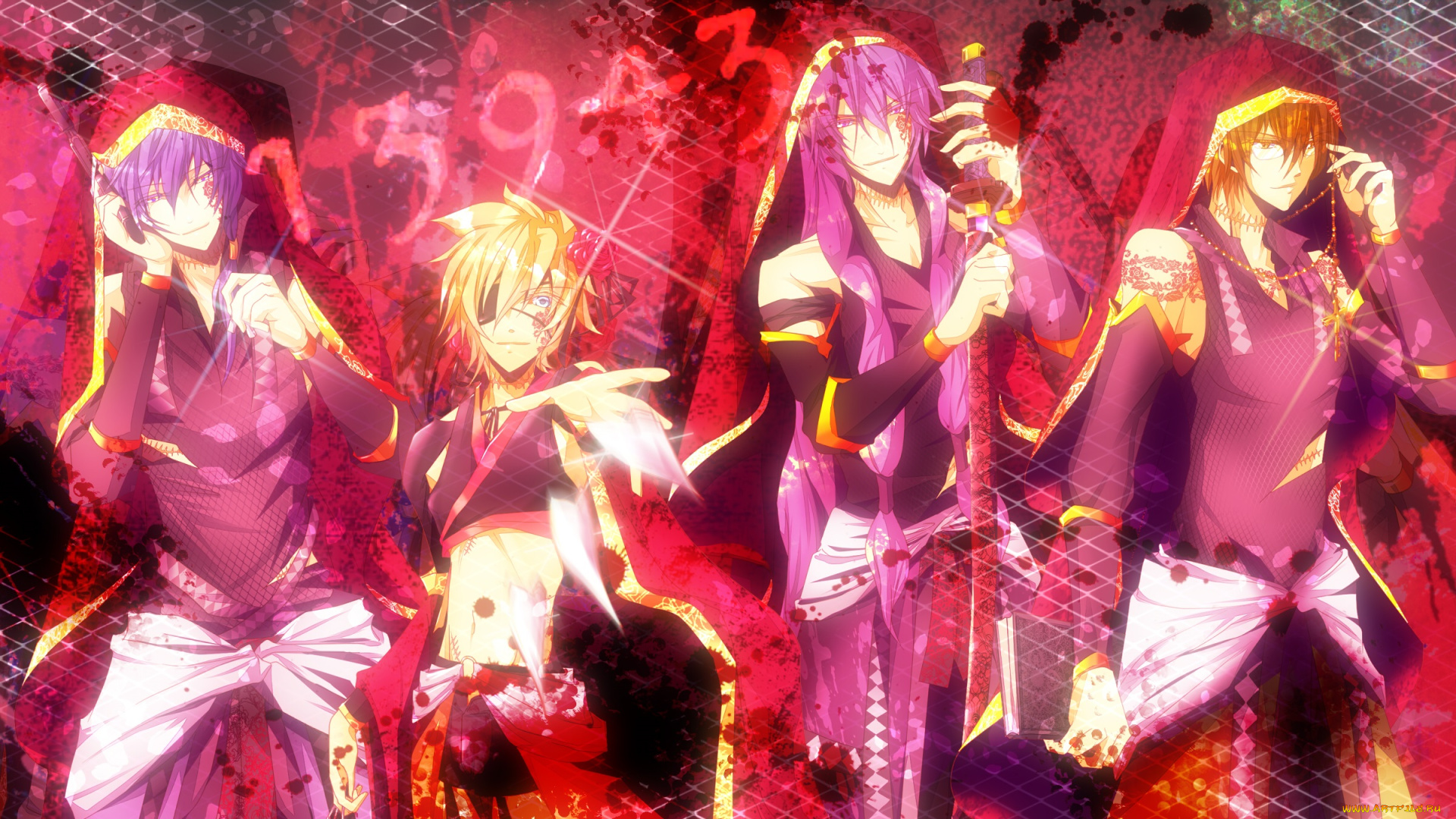 аниме, vocaloid, парни