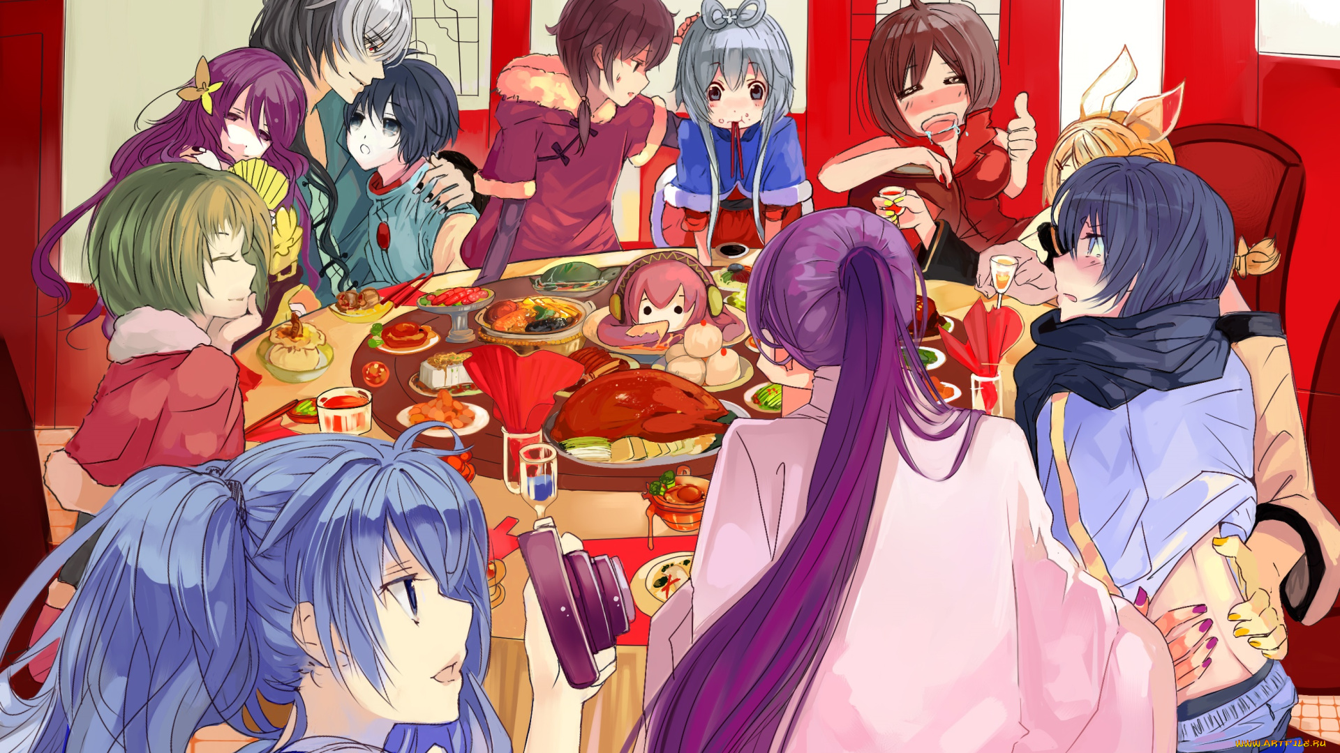 аниме, vocaloid, персонажи