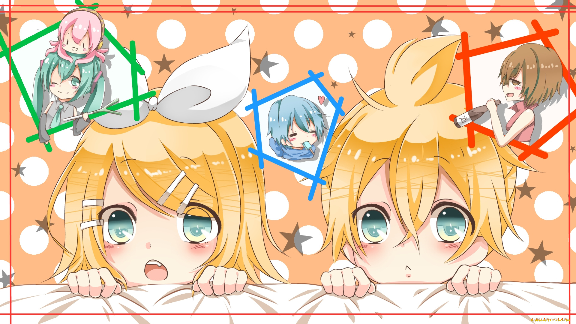 аниме, vocaloid, персонажи