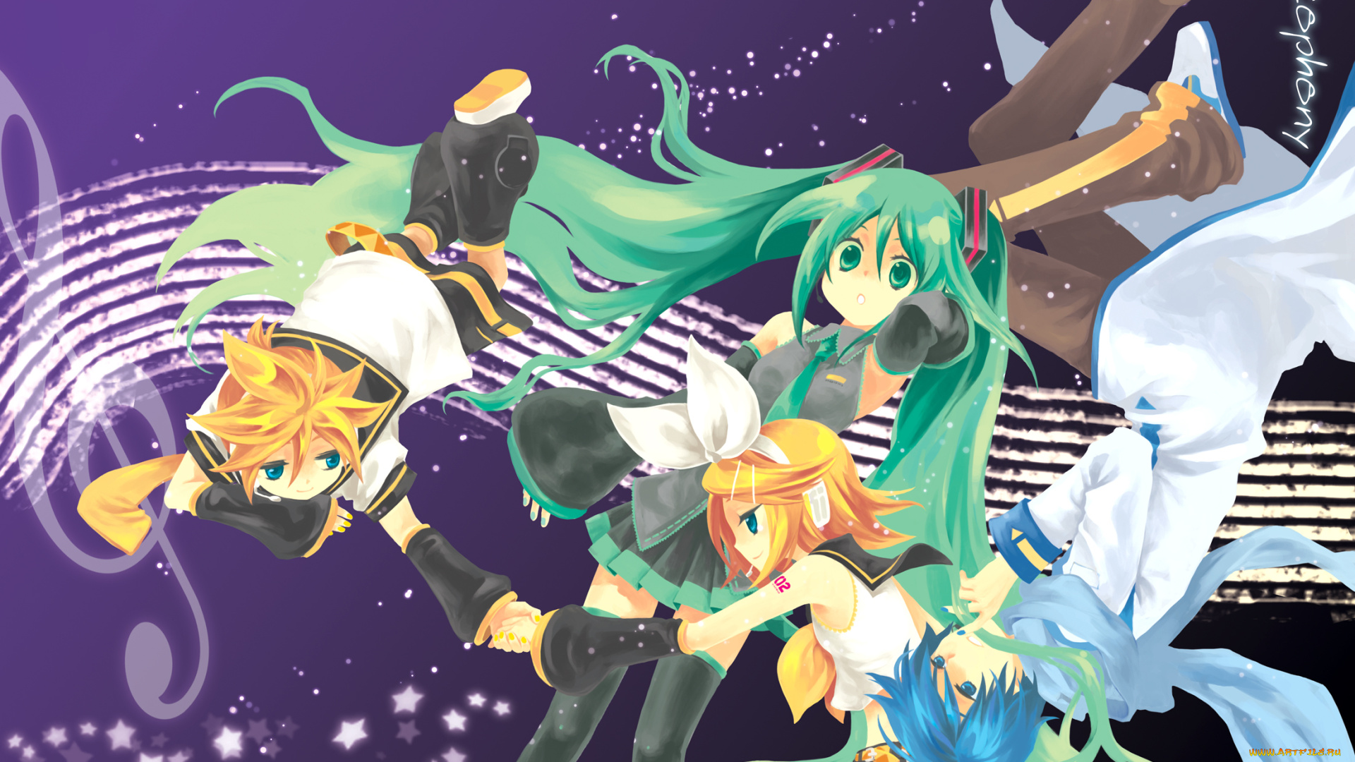 аниме, vocaloid, персонажи