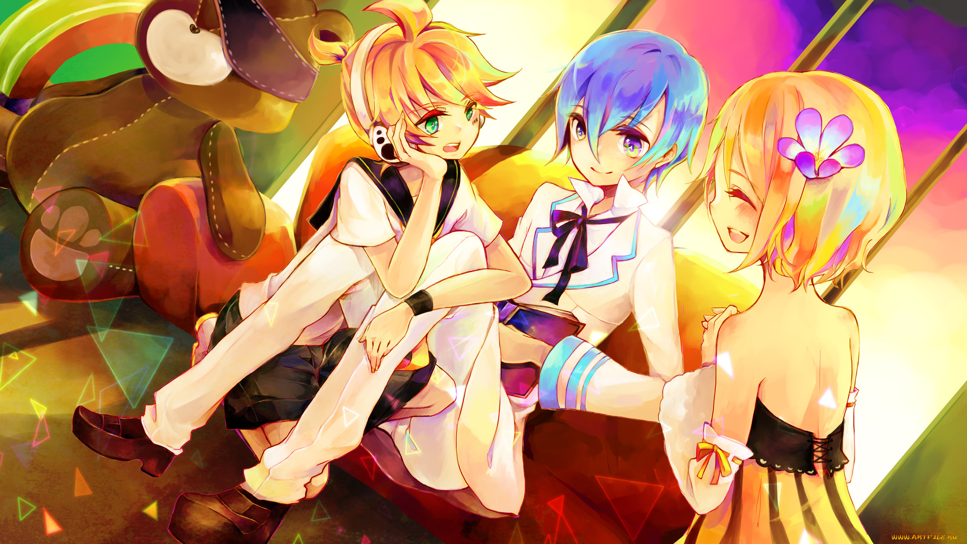 аниме, vocaloid, персонажи