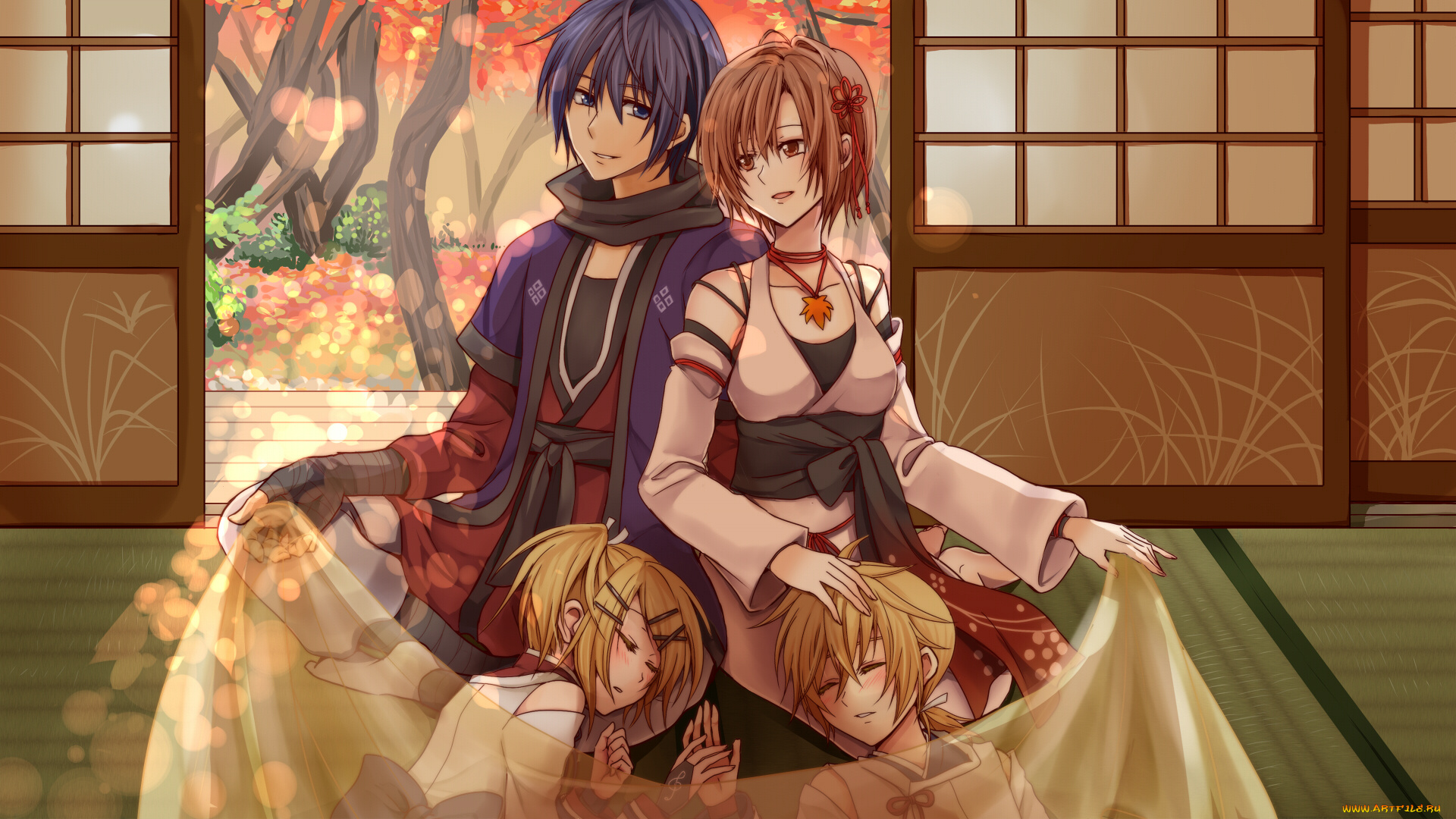 аниме, vocaloid, персонажи