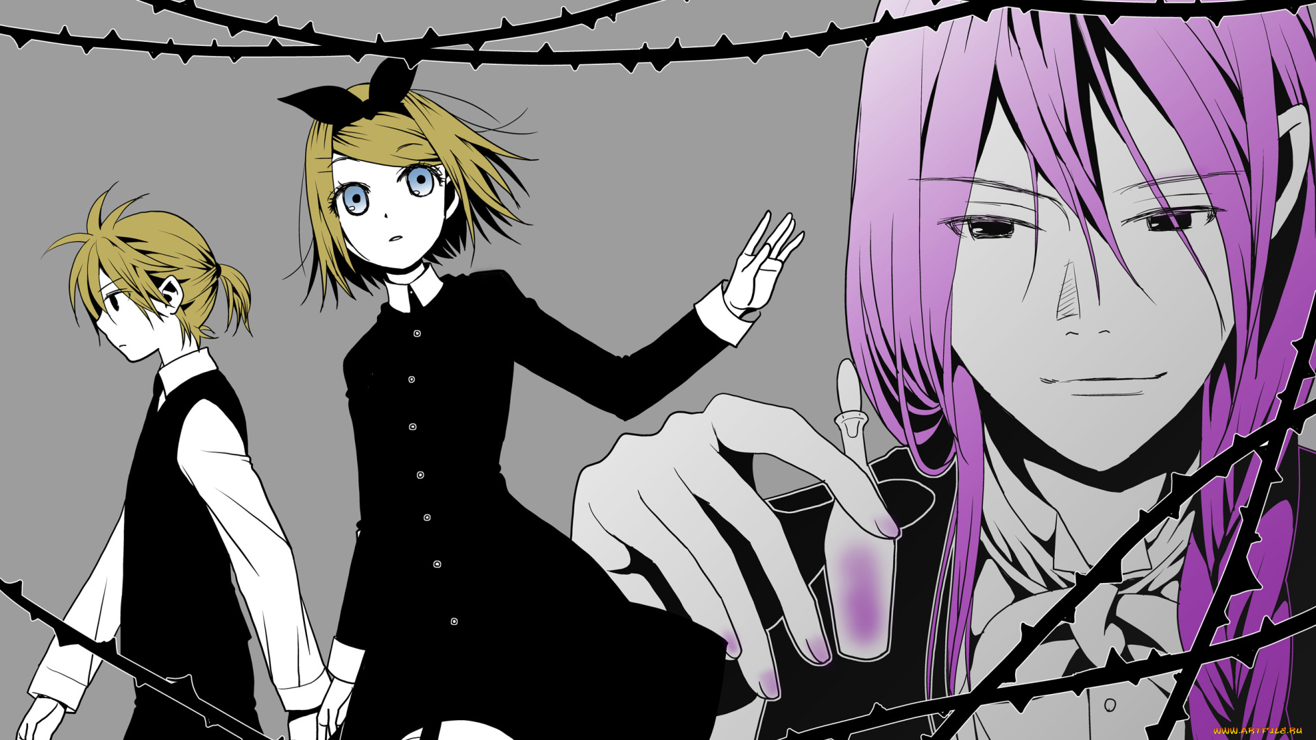 аниме, vocaloid, персонажи