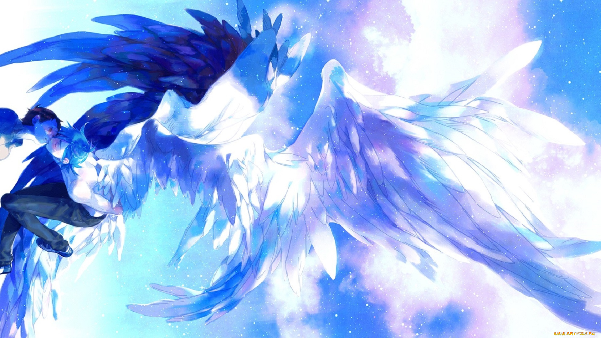 аниме, yowamushi, pedal, парни, ангел