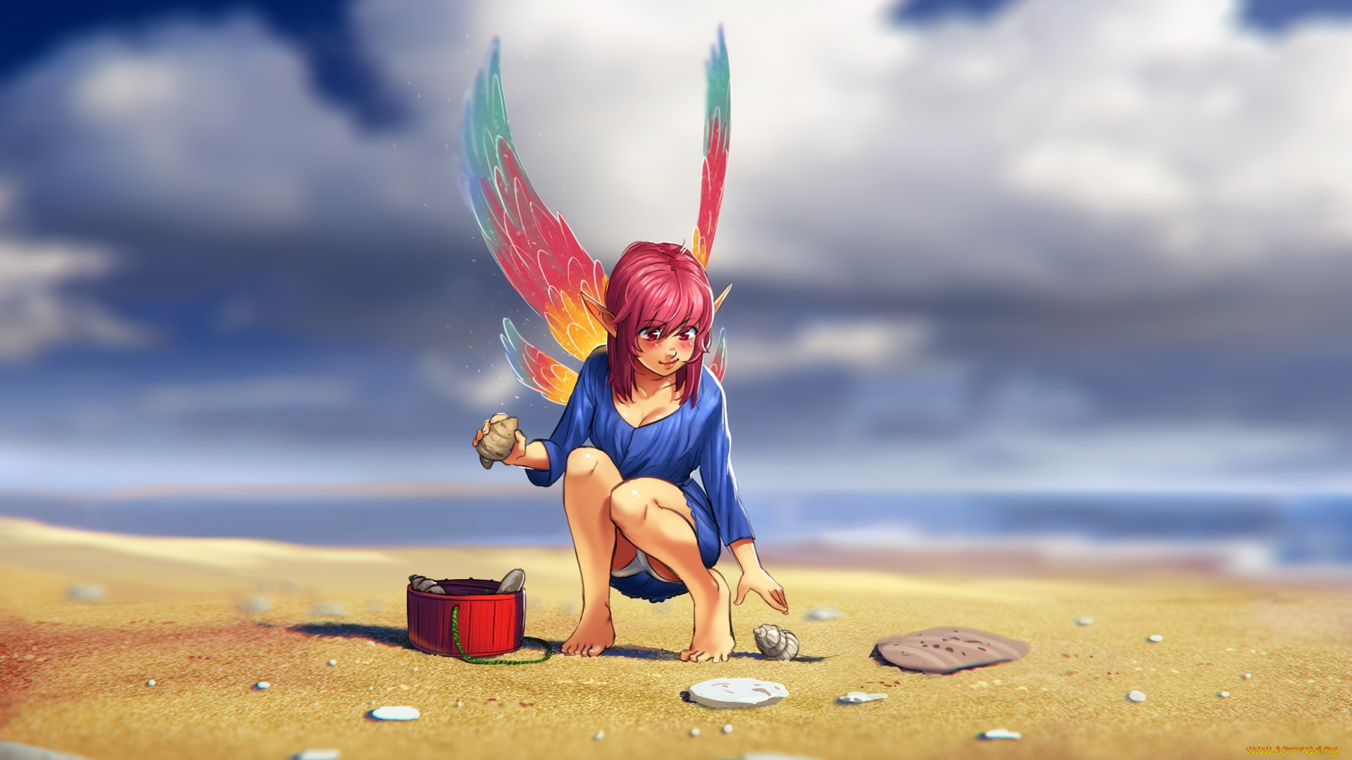 аниме, животные, , существа, mathias, leth