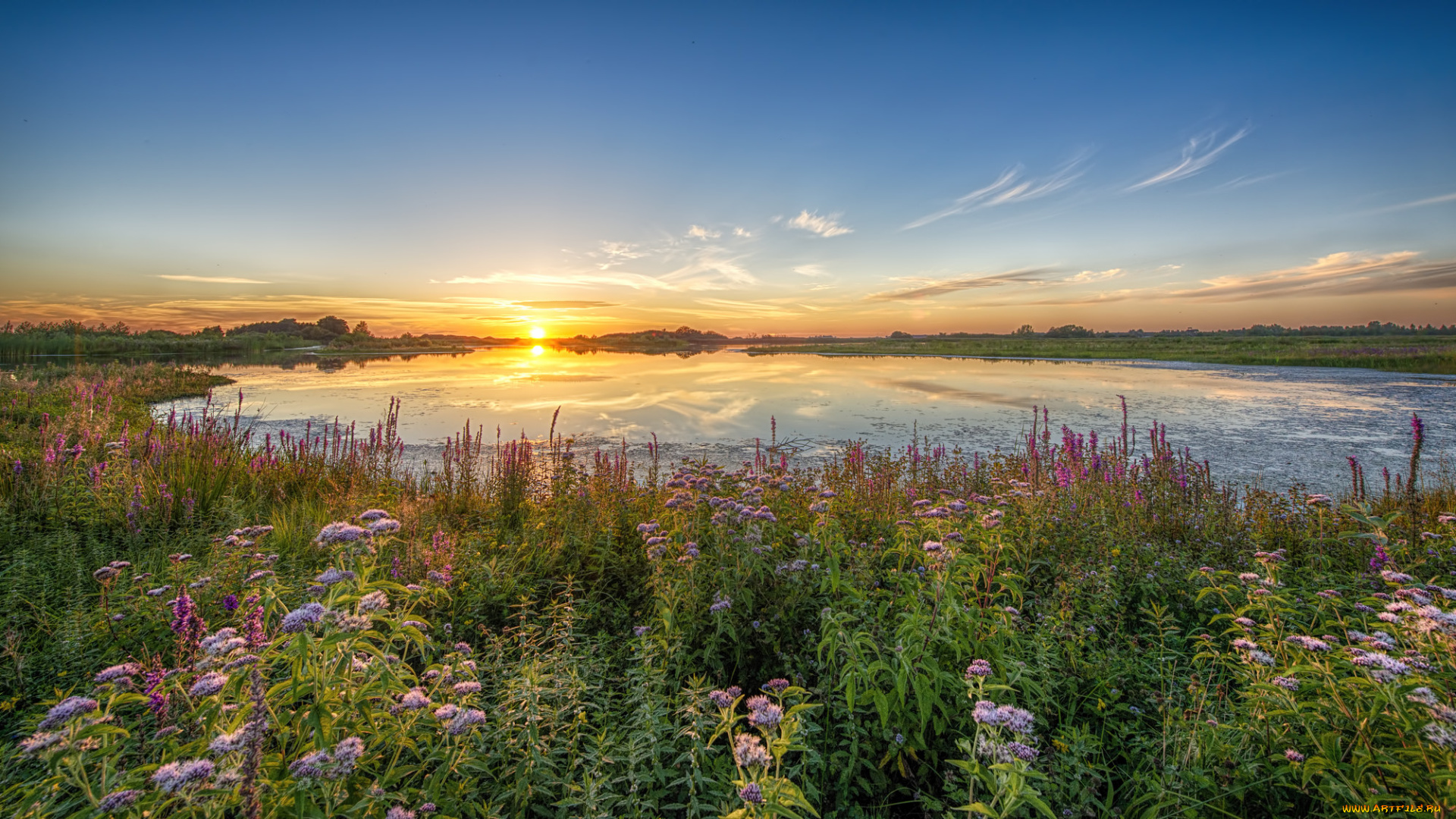 природа, восходы, закаты, рассвет