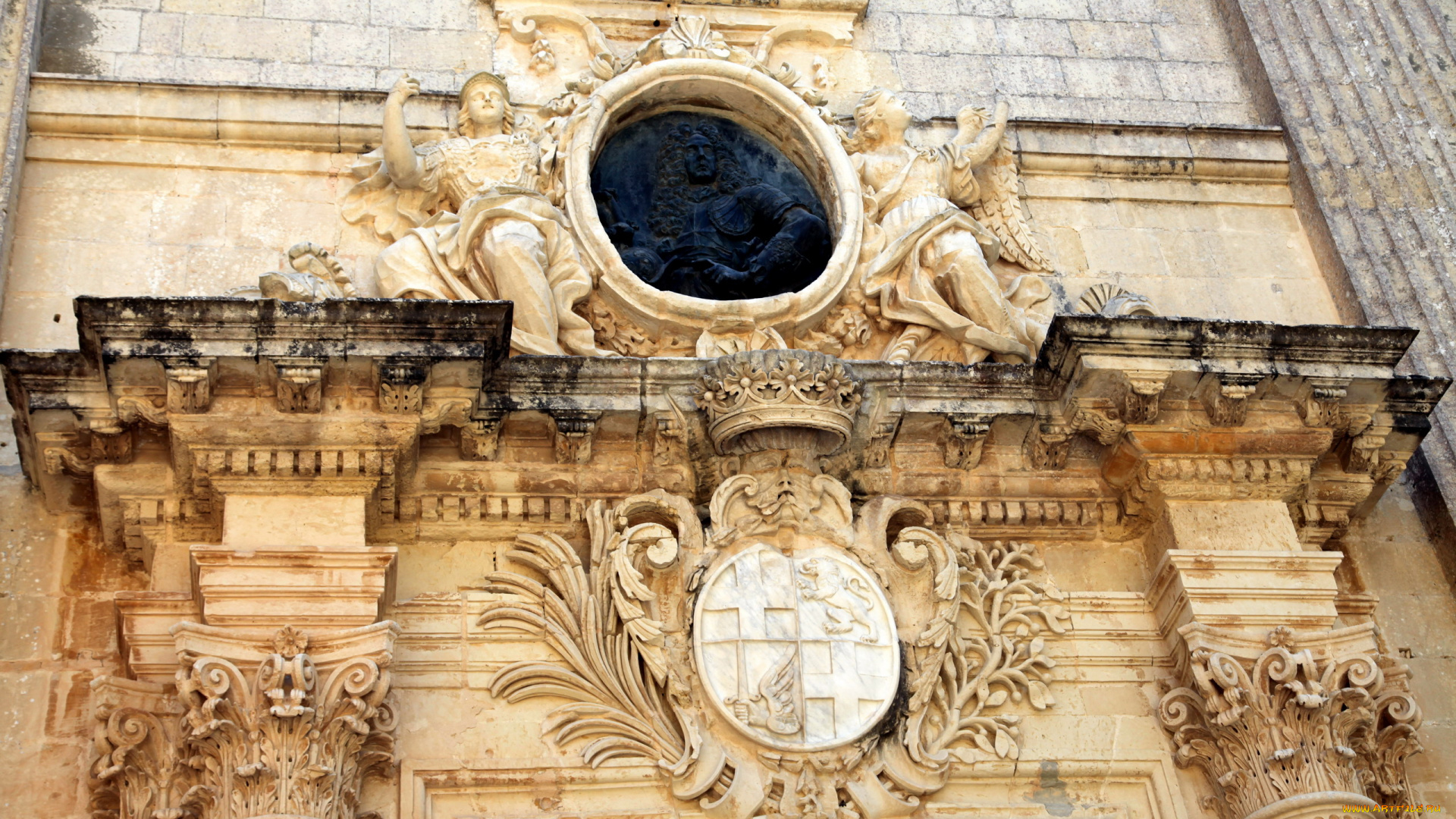 разное, элементы, архитектуры, рельефы, колонны