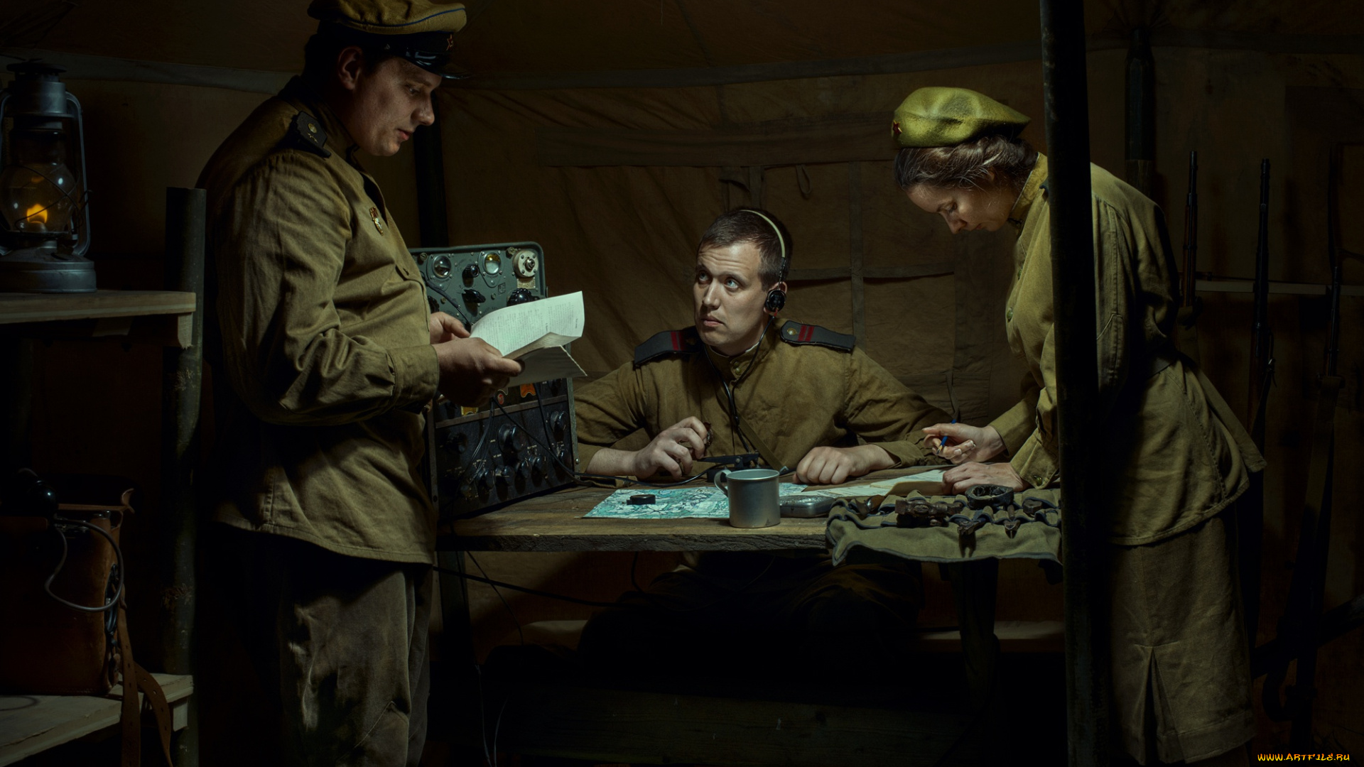 разное, люди, радист, военные, будни, военная, история, к, празднику, великой, победы, 9, мая, связь, война, советская, армия, день, офицер