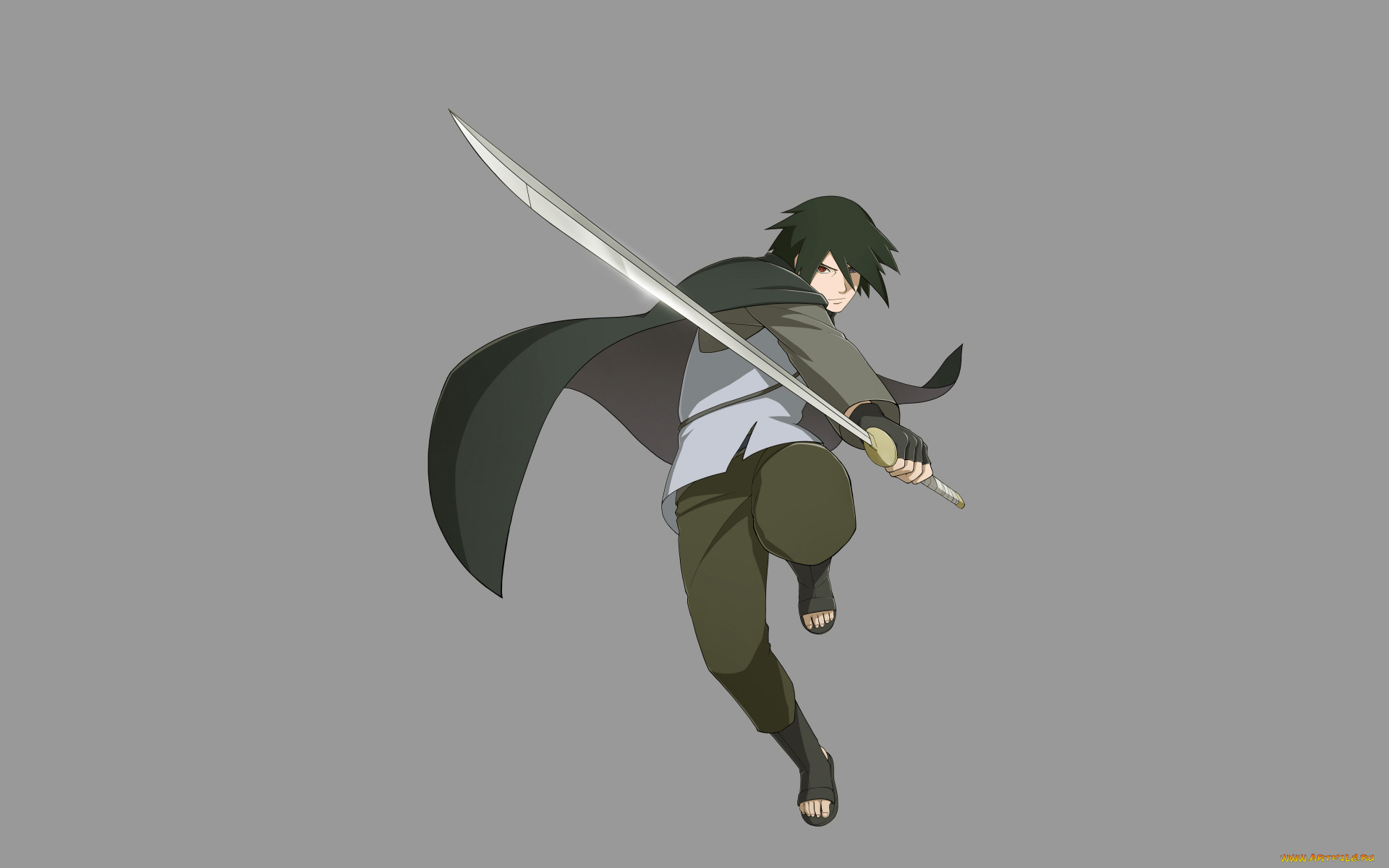 аниме, naruto, саске