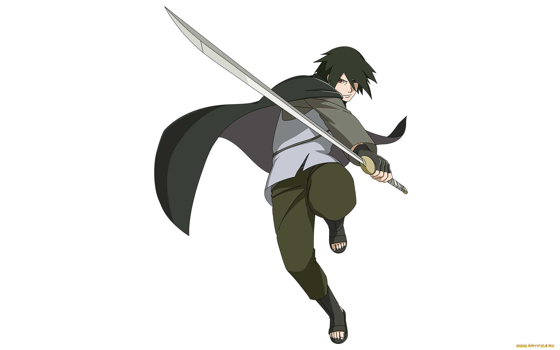 аниме, naruto, саске