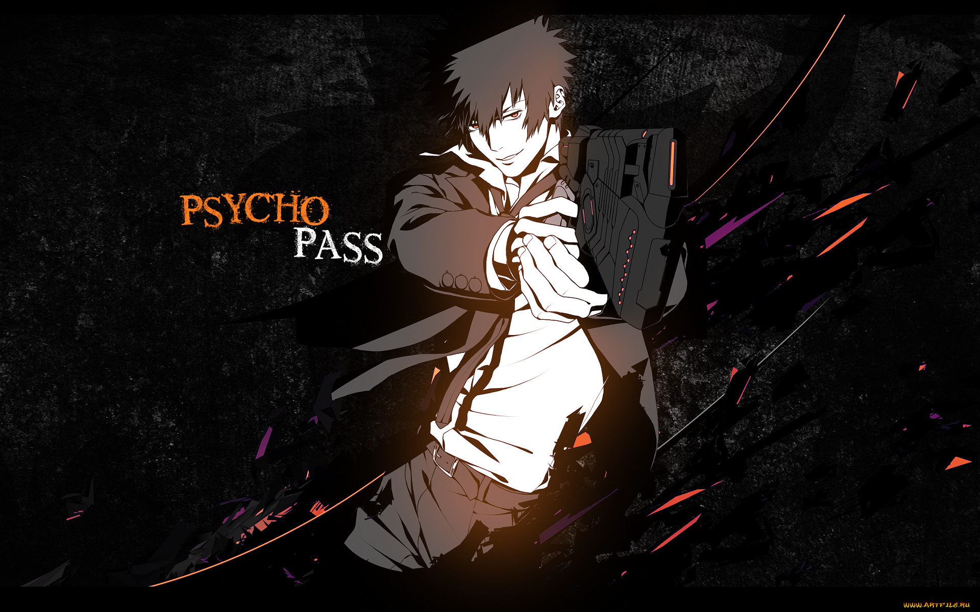 аниме, psycho-pass, парень