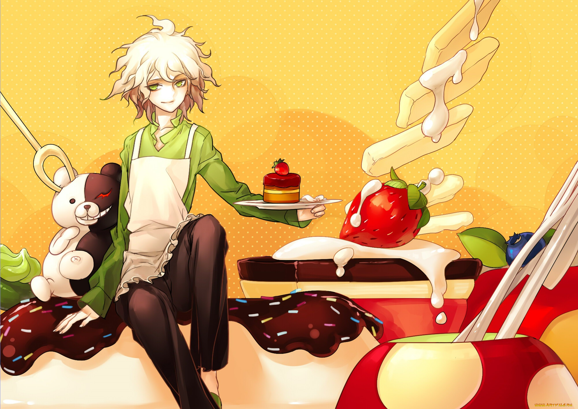 аниме, danganronpa, сладости