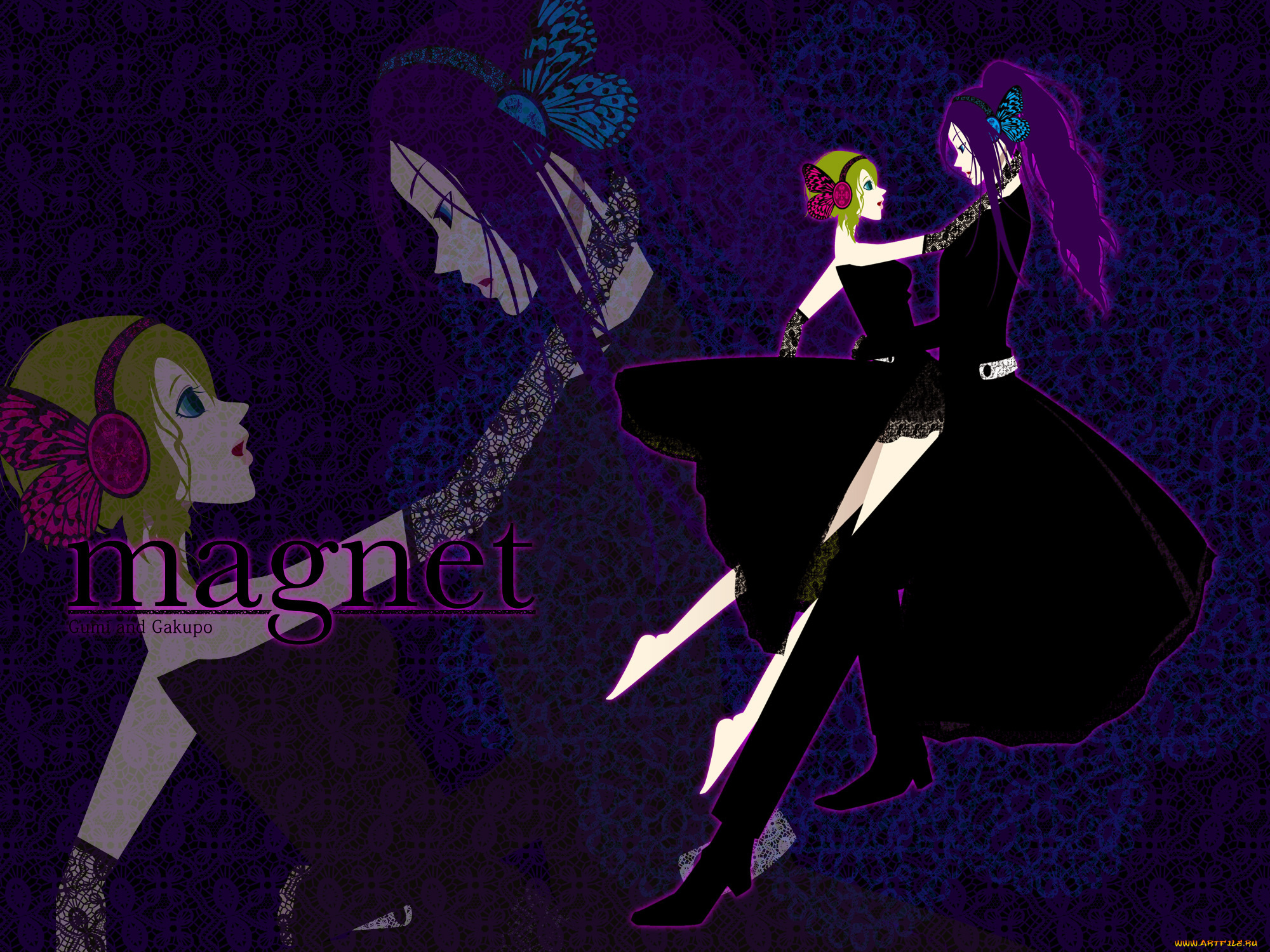 аниме, vocaloid, пара