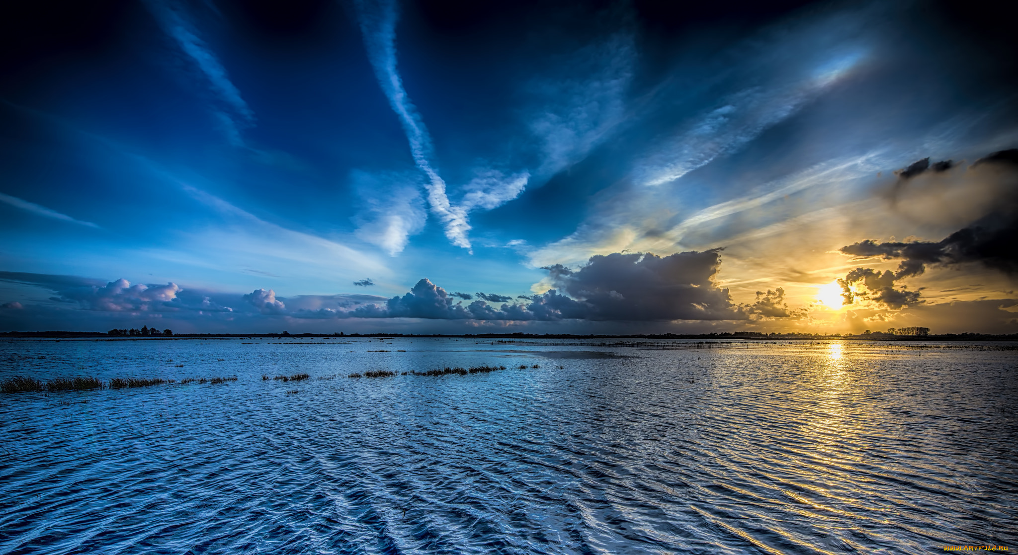 природа, восходы, закаты, рассвет