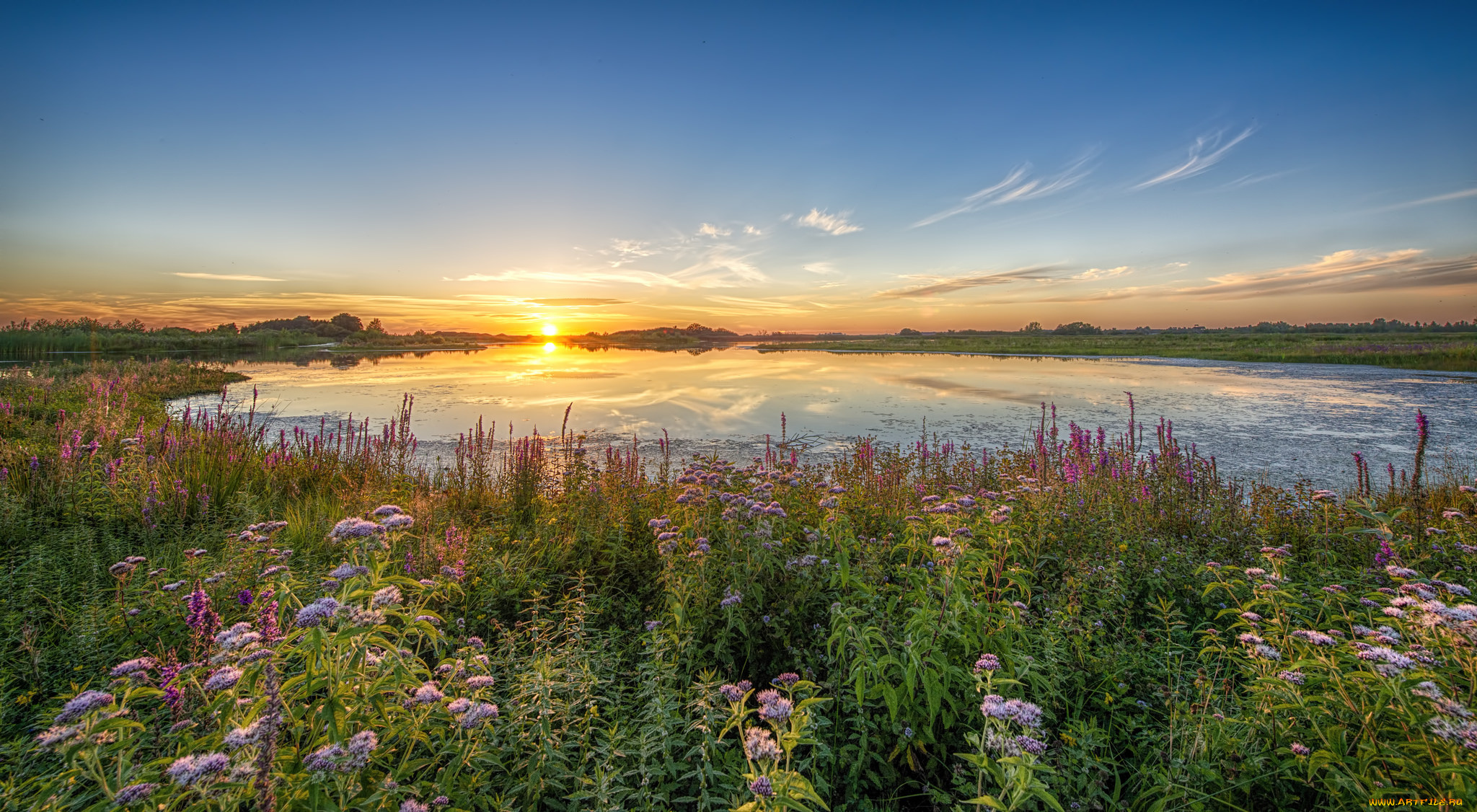 природа, восходы, закаты, рассвет