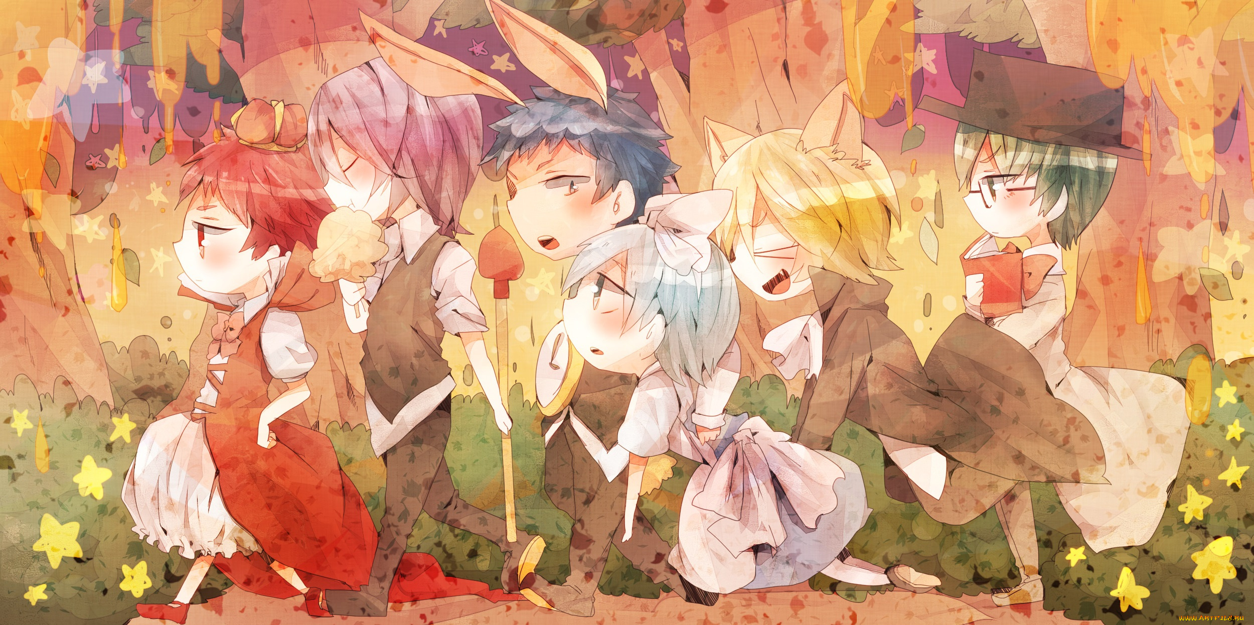 аниме, kuroko, no, baske, парни