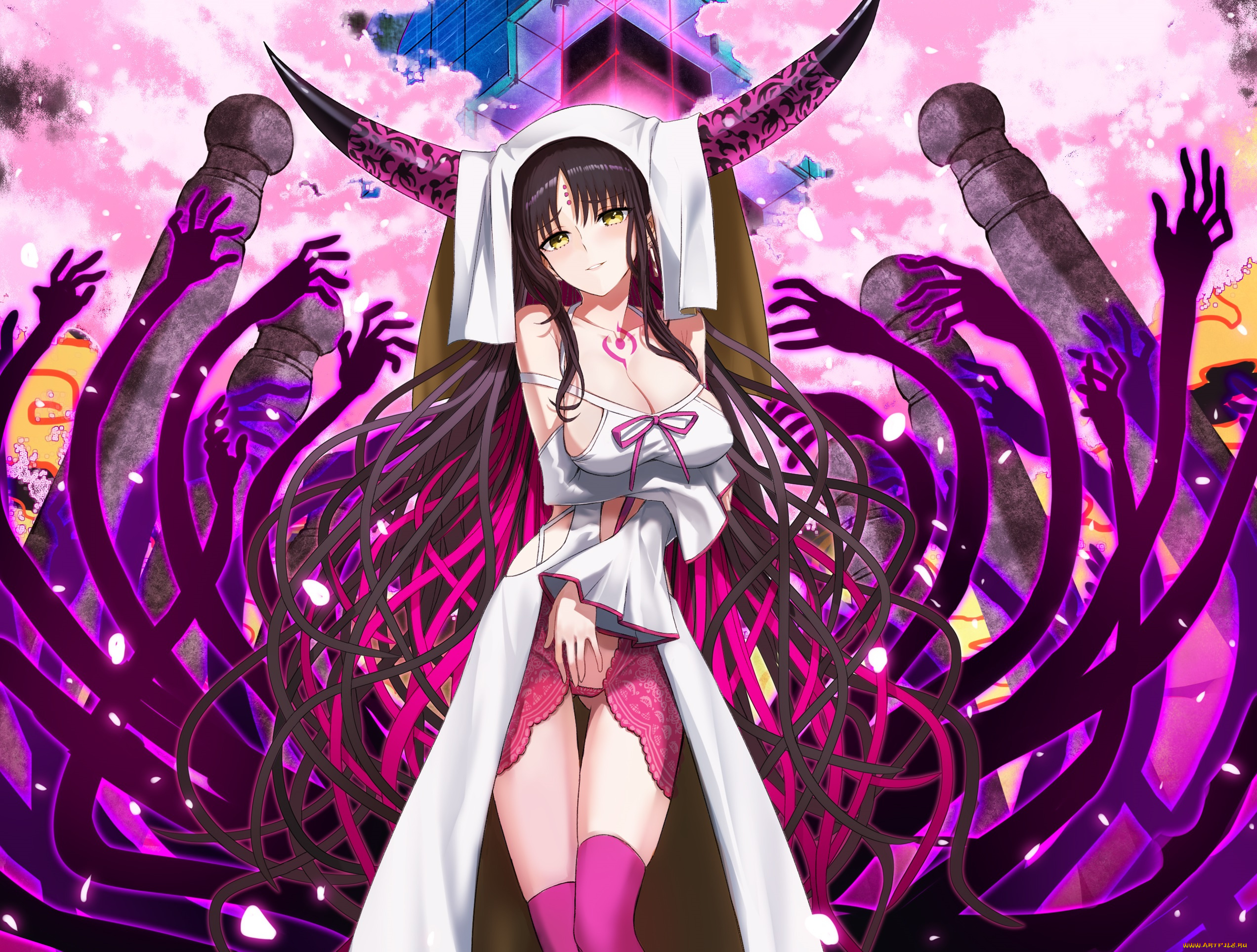 аниме, fate, stay, night, sessyoin, kiara