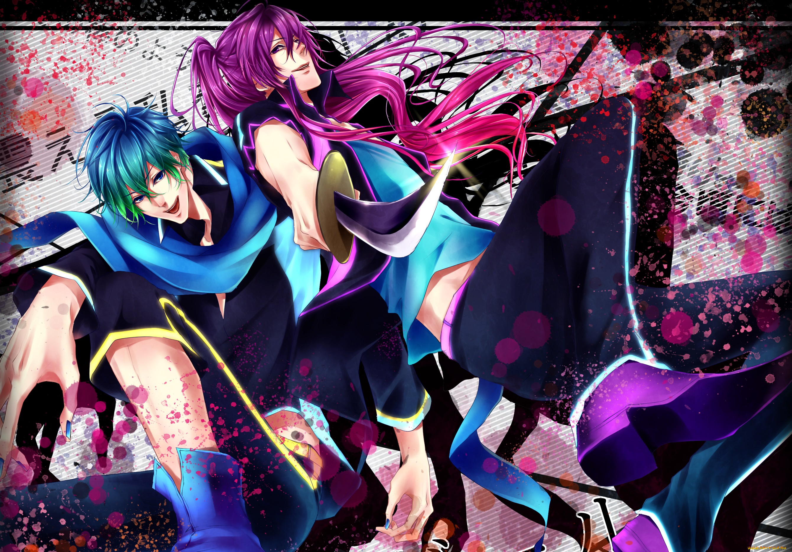 аниме, vocaloid, пара