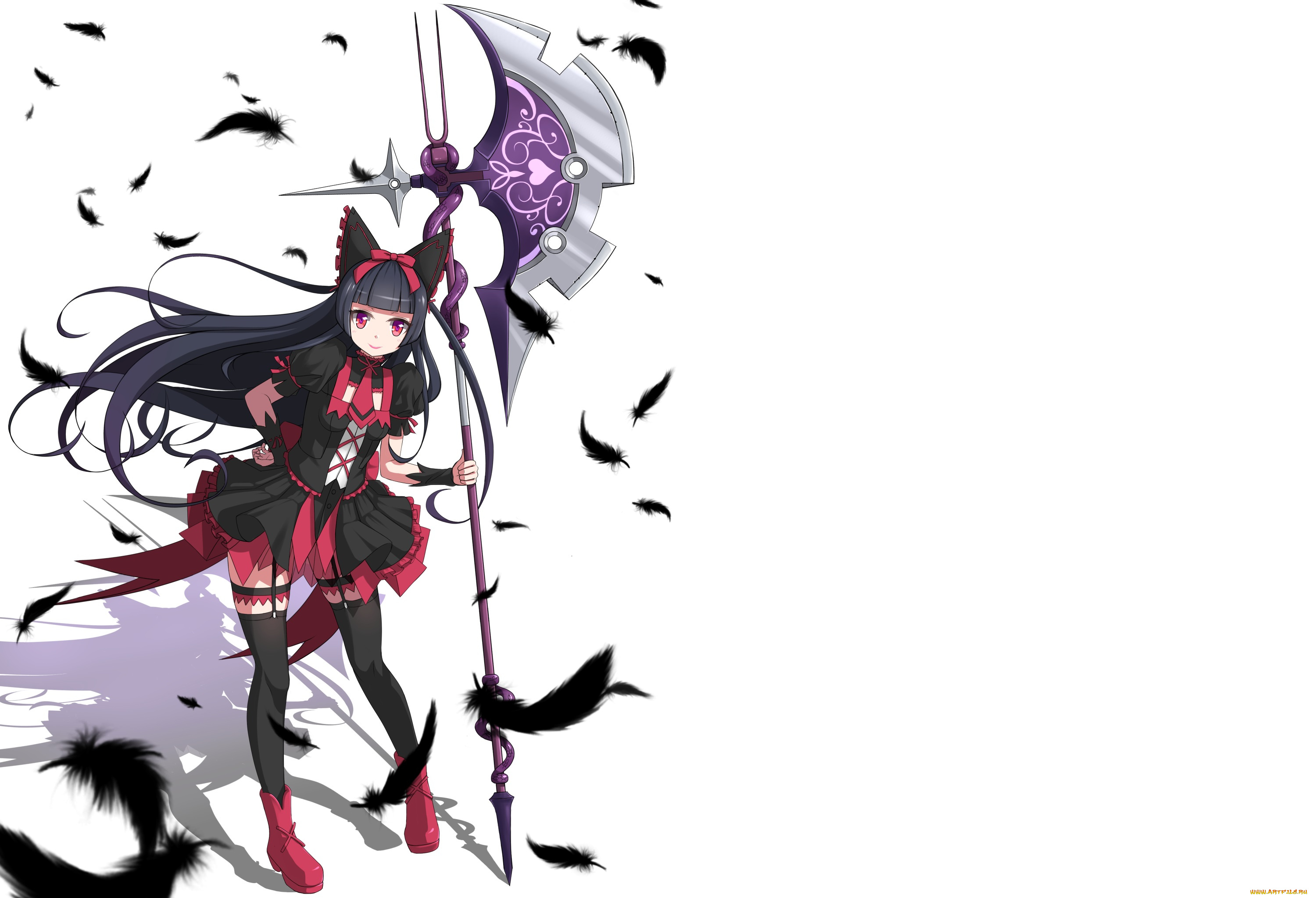 аниме, gate, девушка