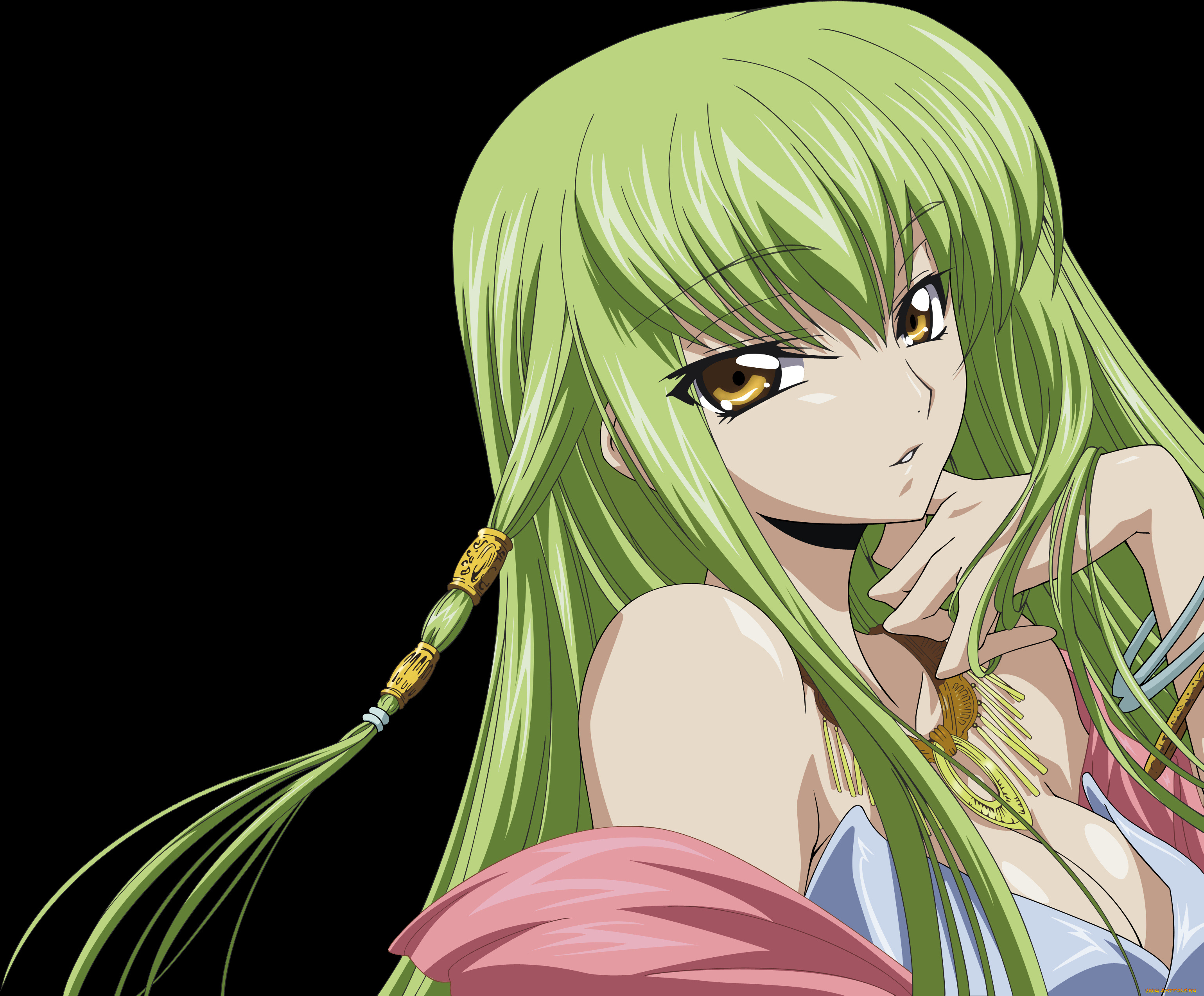 аниме, code, geass, девушка
