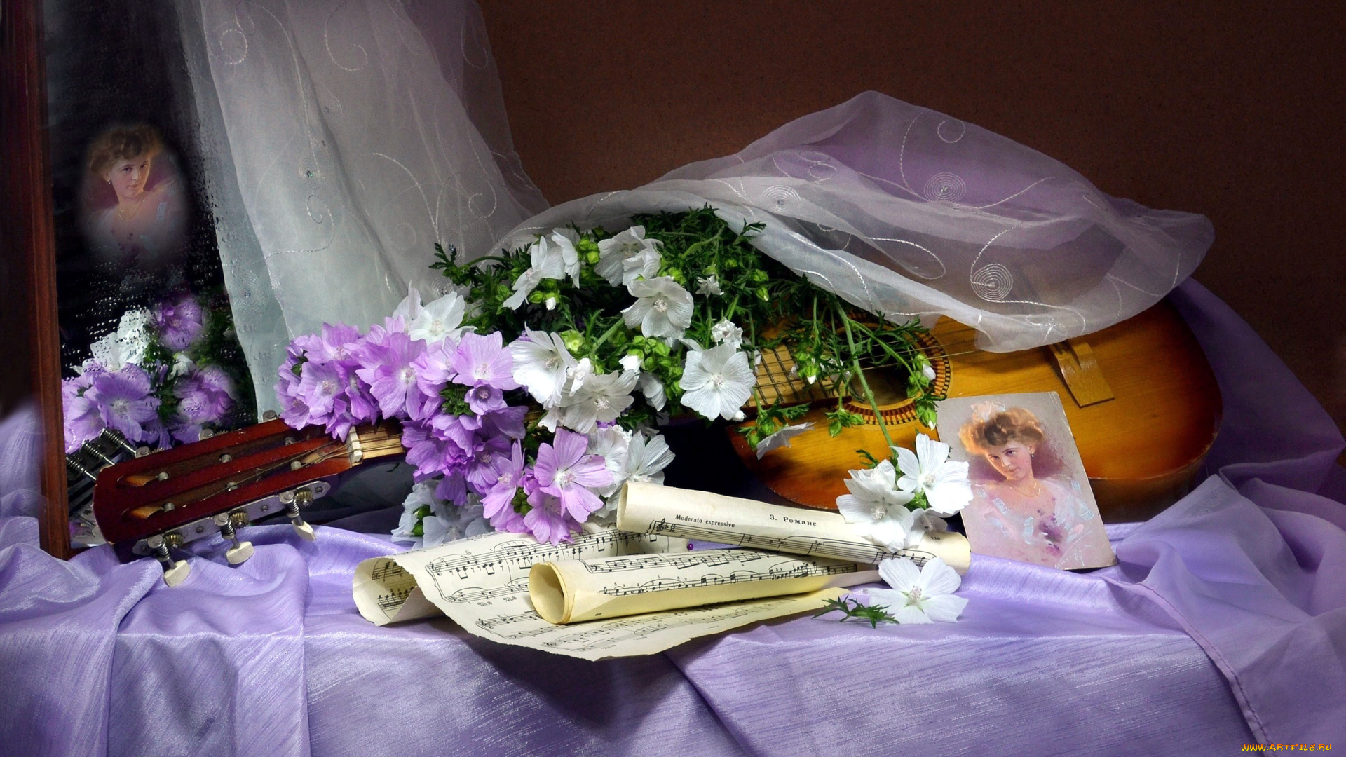 музыка, -музыкальные, инструменты, ноты, гитара, фотография