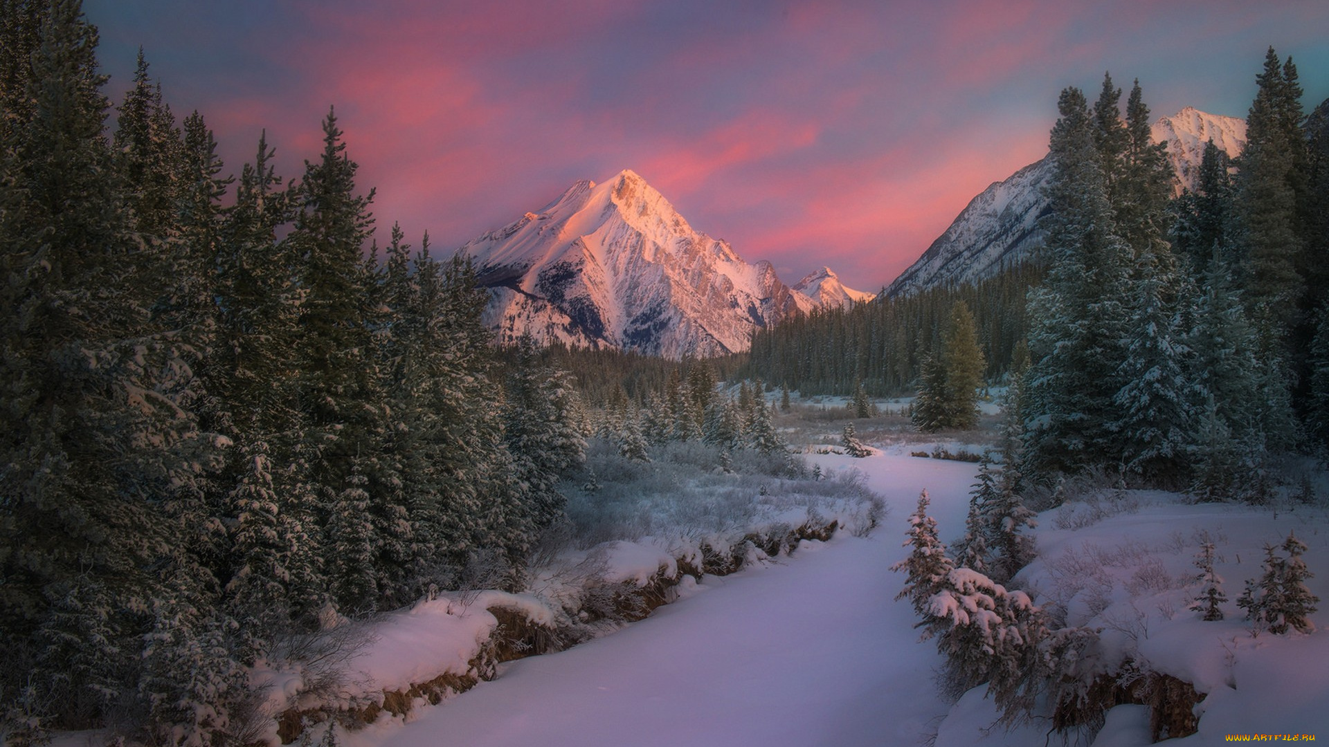 природа, горы, простор