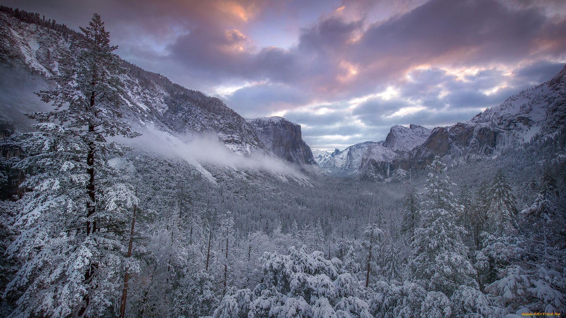 природа, горы, простор