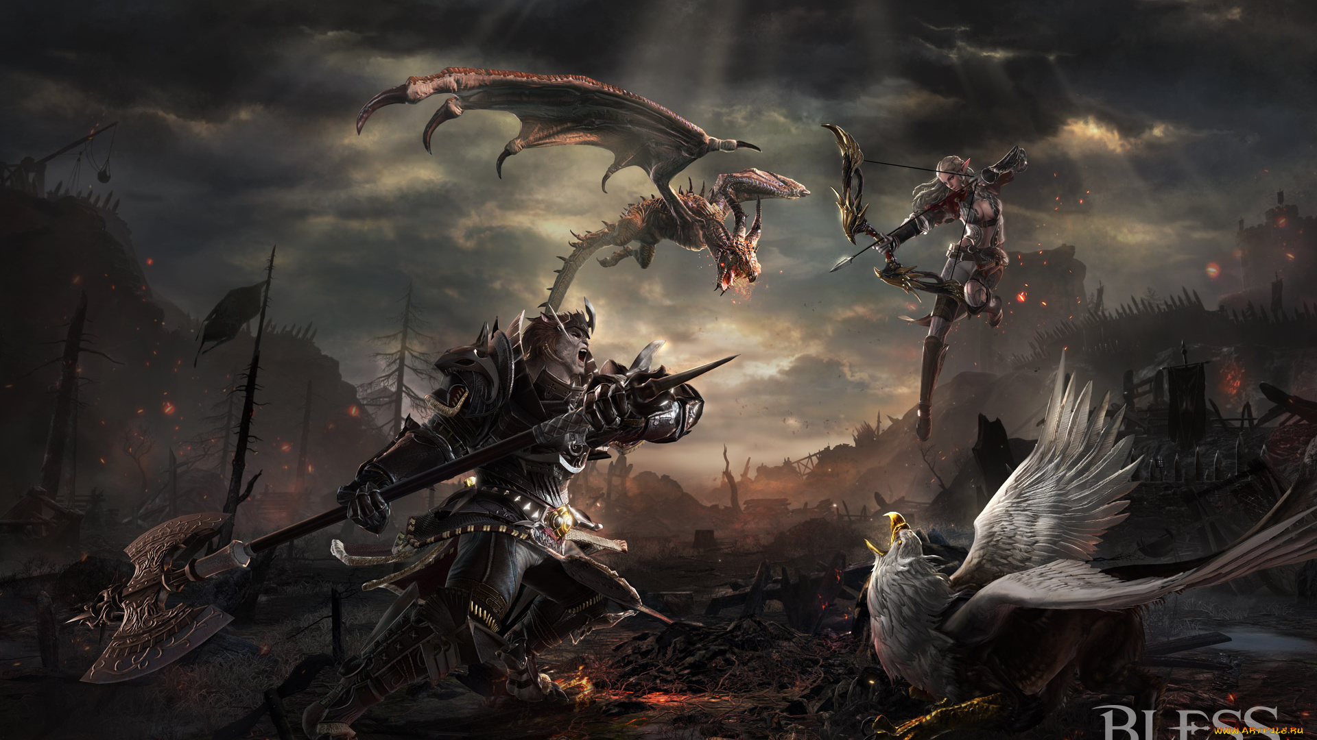 видео, игры, bless, online, bless, online