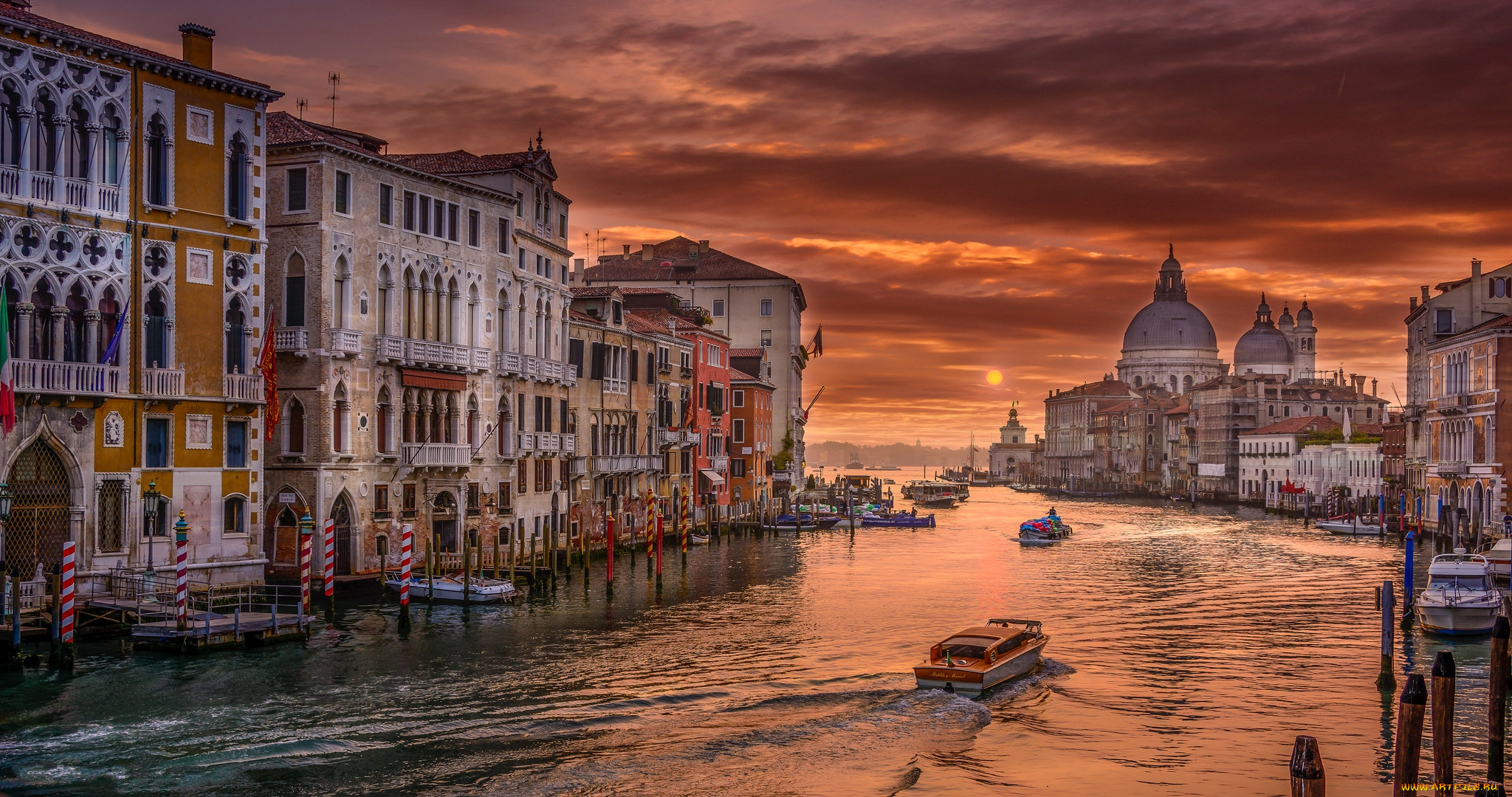 города, венеция, , италия, простор