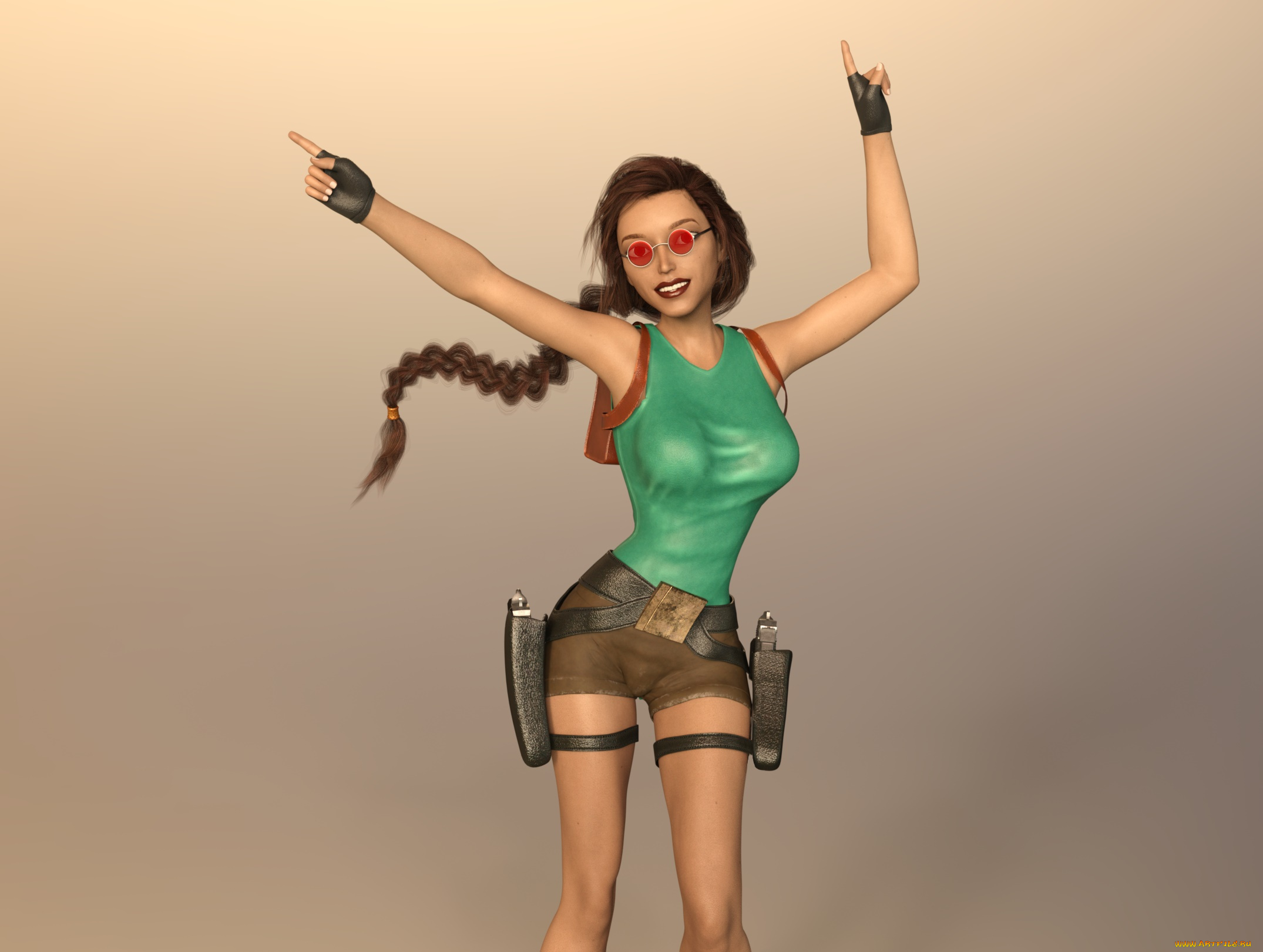 3д, графика, фантазия, , fantasy, девушка, взгляд, фон