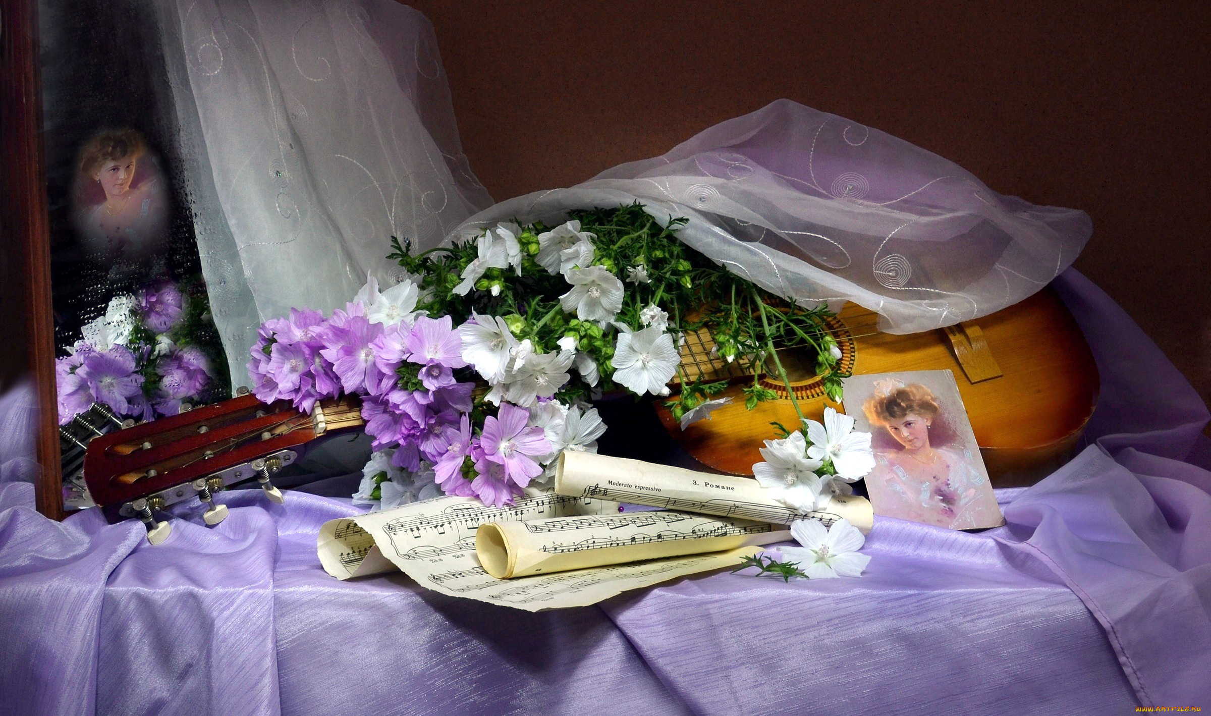 музыка, -музыкальные, инструменты, ноты, гитара, фотография