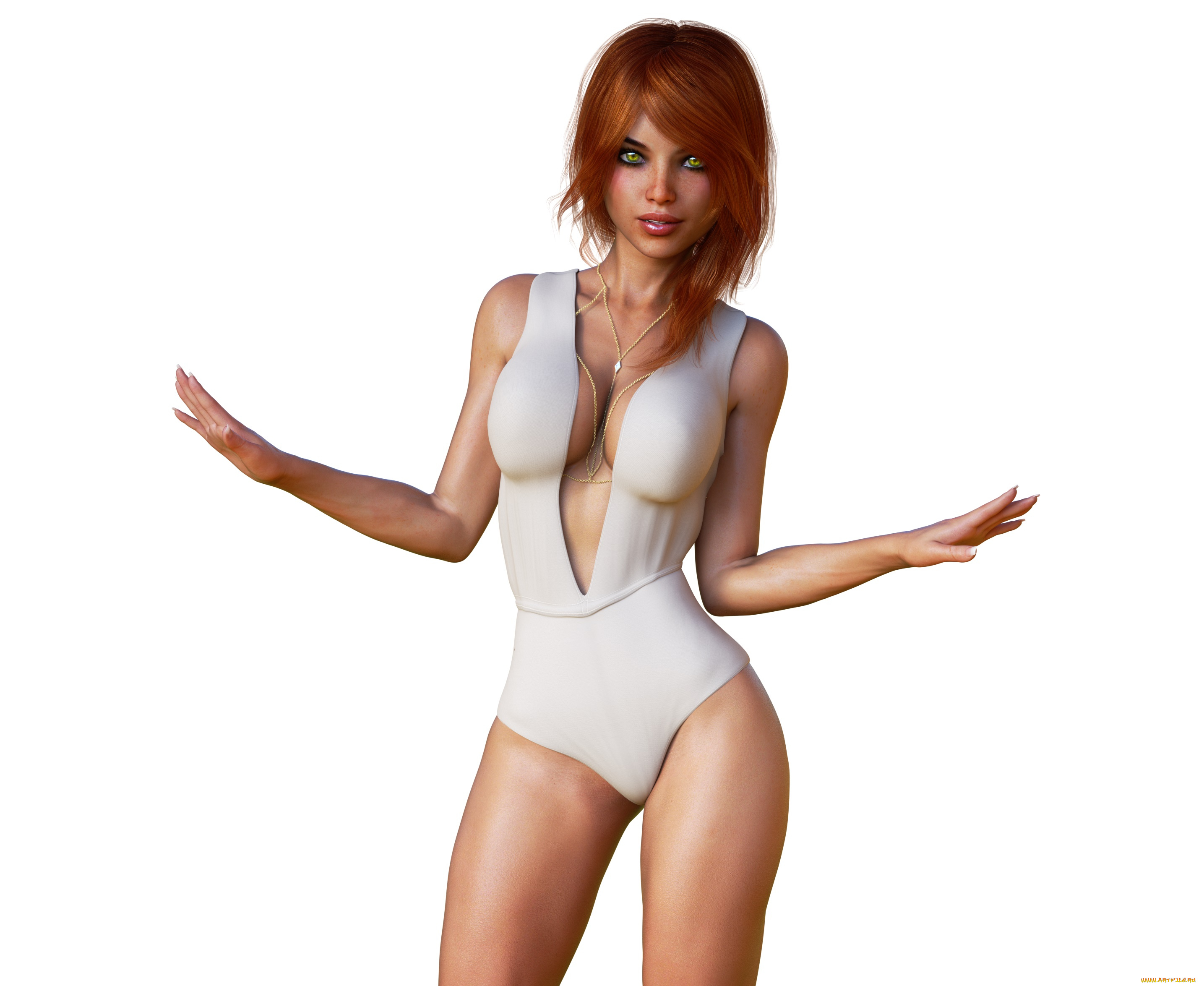 3д, графика, люди, , people, девушка, взгляд, фон