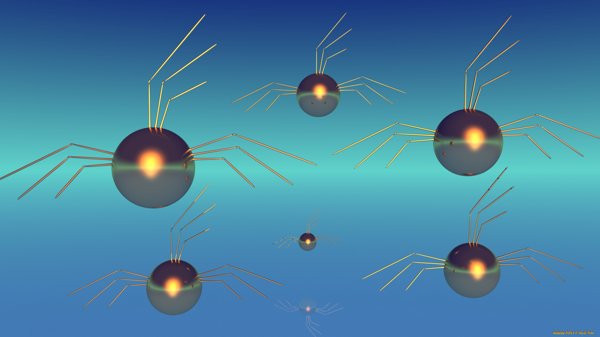 3д, графика, шары, , balls, фон, шары