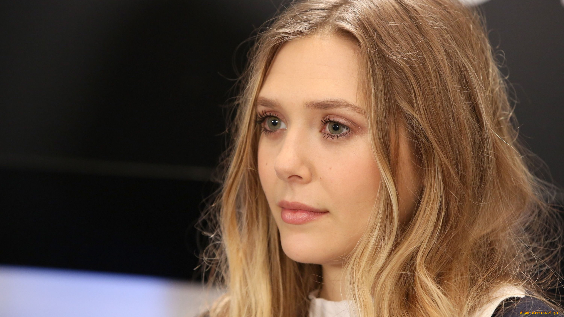 девушки, elizabeth, olsen, актриса, блондинка, лицо