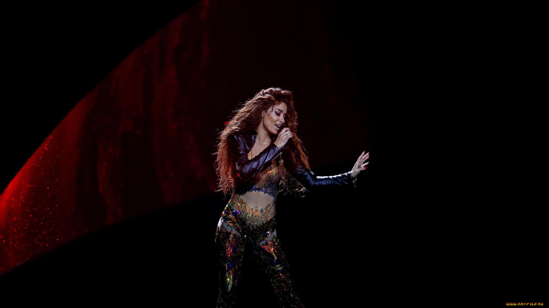 eleni, foureira, музыка, -другое, eleni, foureira, певица, костюм, микрофон
