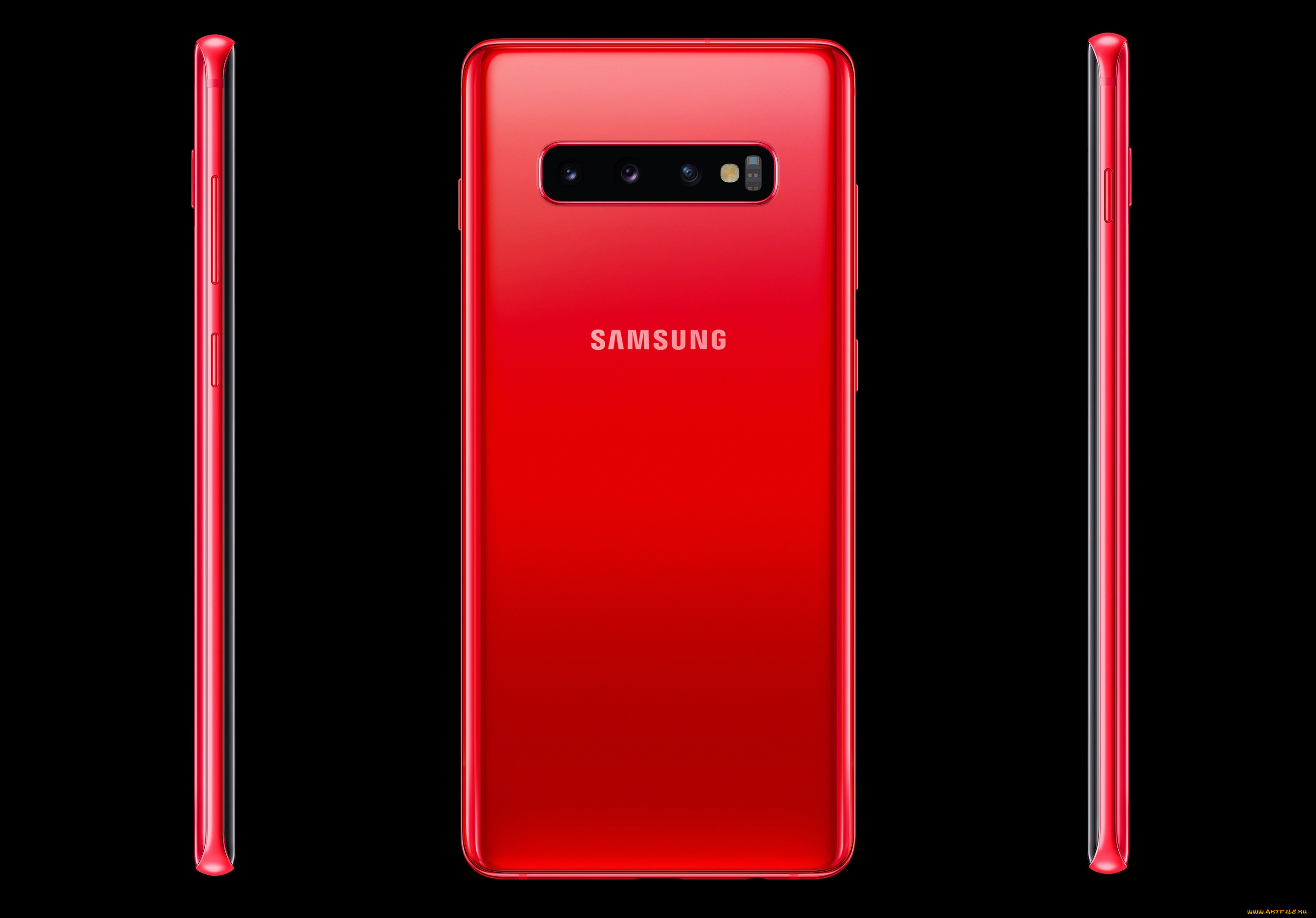 samsung, cardinal, red, galaxy, s10, бренды, samsung, galaxy, s10, интеллектуальная, камера, обратная, беспроводная, зарядка, ai-оптимизация, работа, до, 24, часов, 5, объективов, powershare