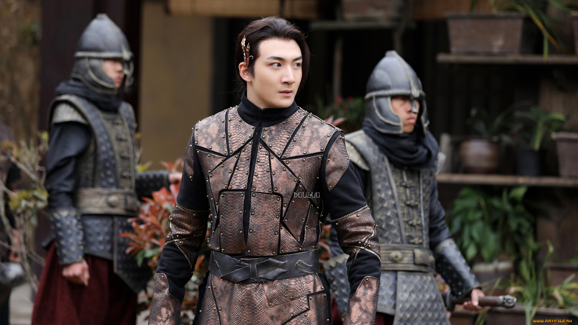 кино, фильмы, douluo, continent, солдаты, двор, цветы