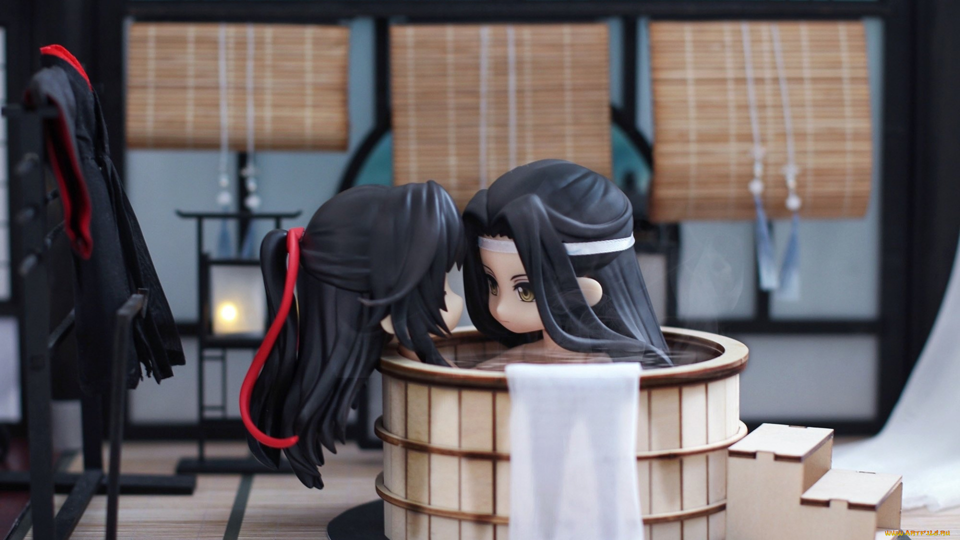 разное, игрушки, вэй, усянь, лань, ванцзи, бочка, купание, куклы