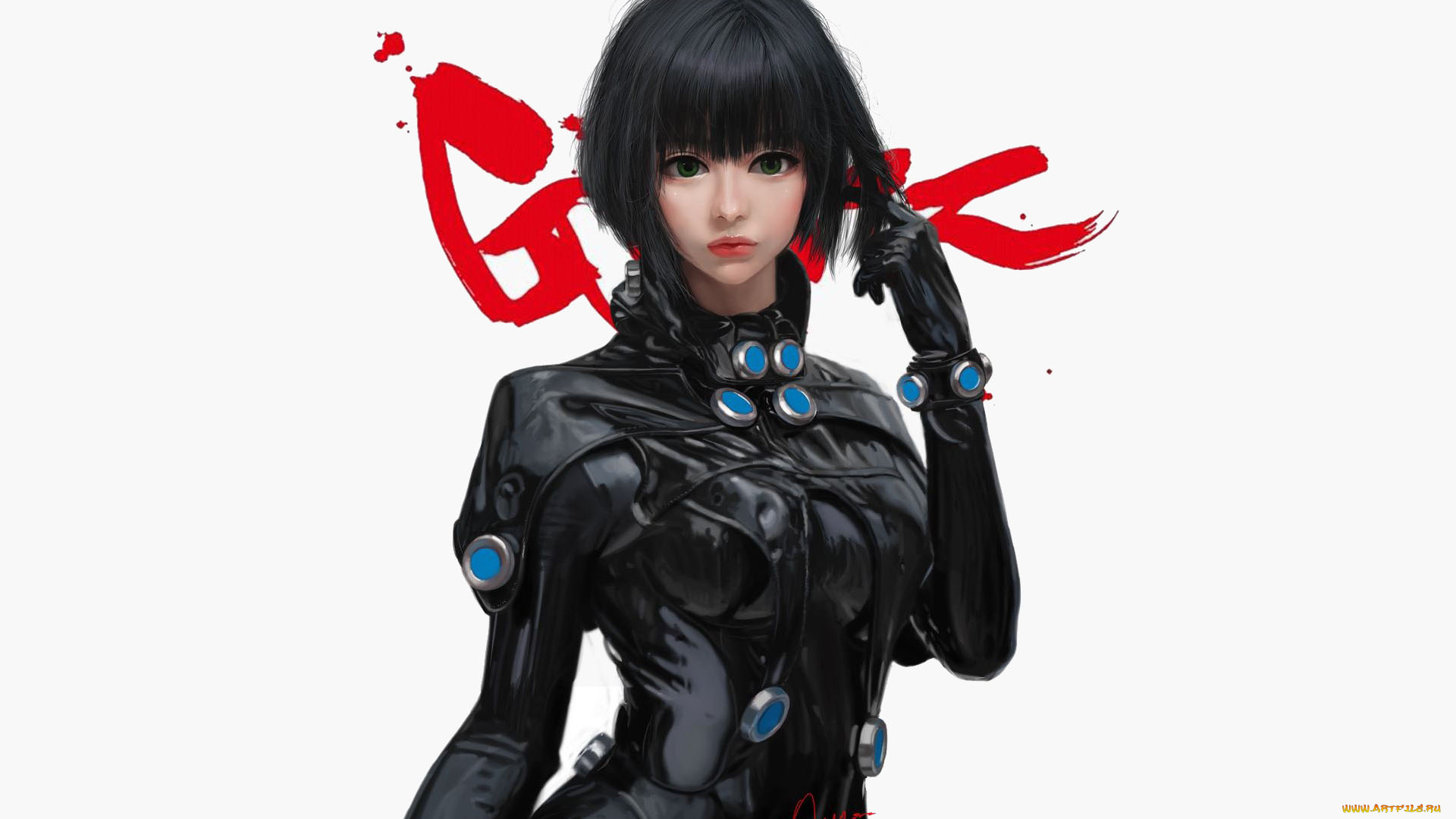аниме, gantz, девушка