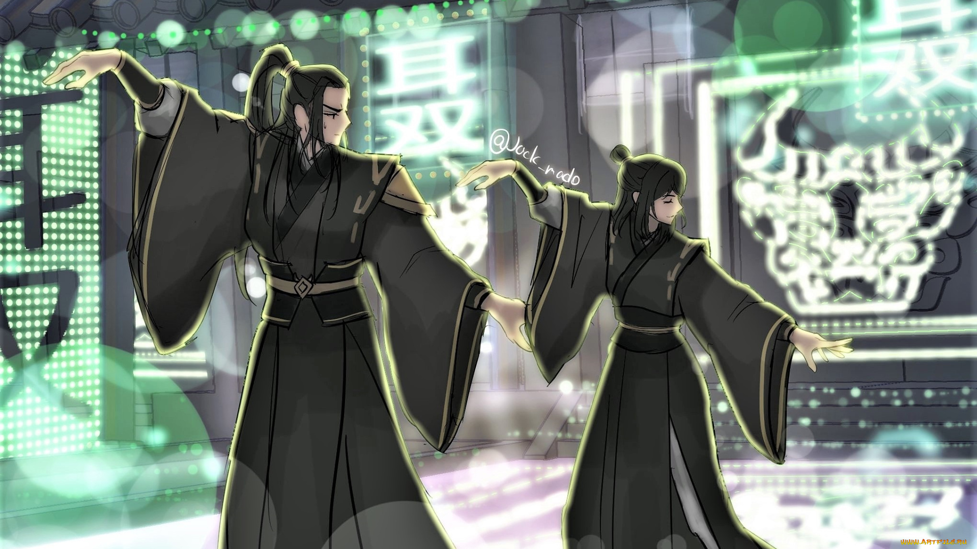 аниме, mo, dao, zu, shi, не, минцзюе, хуайсан, танец