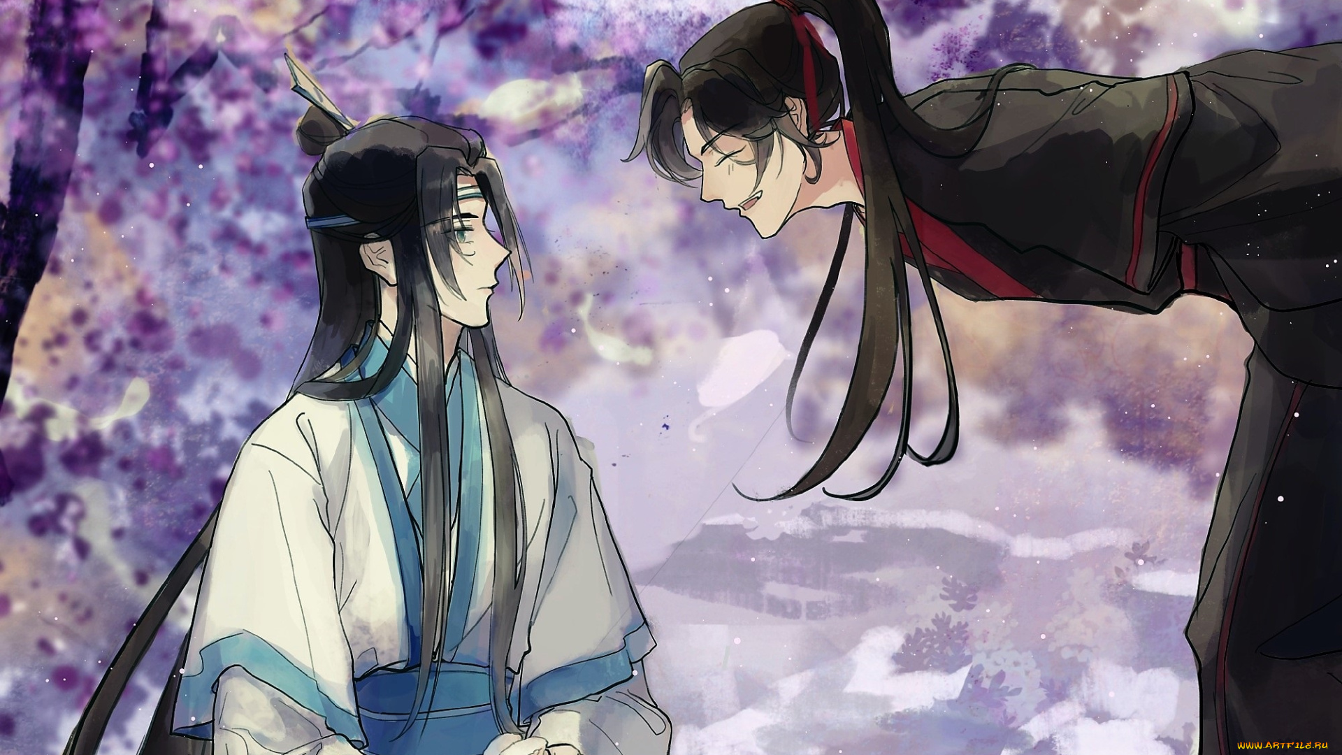 аниме, mo, dao, zu, shi, вэй, усянь, лань, ванцзы, кролик