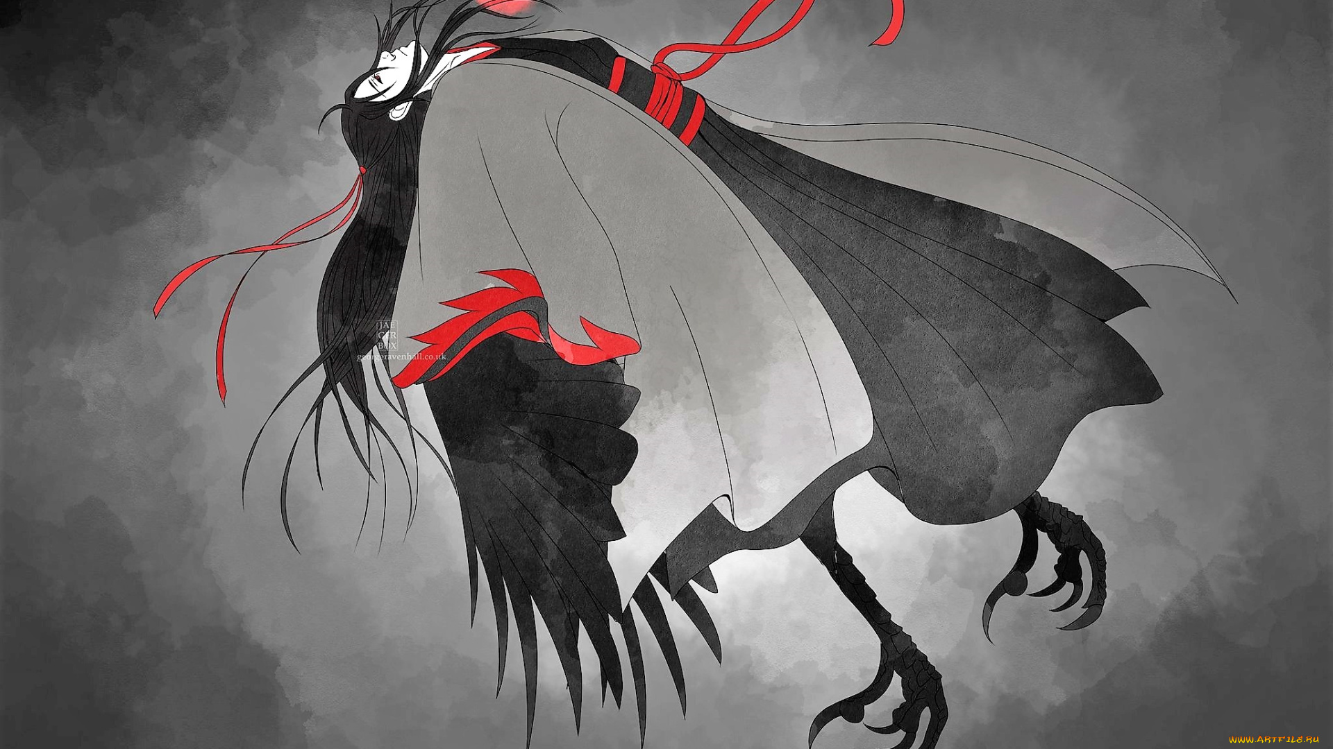 аниме, mo, dao, zu, shi, вэй, усянь, птица