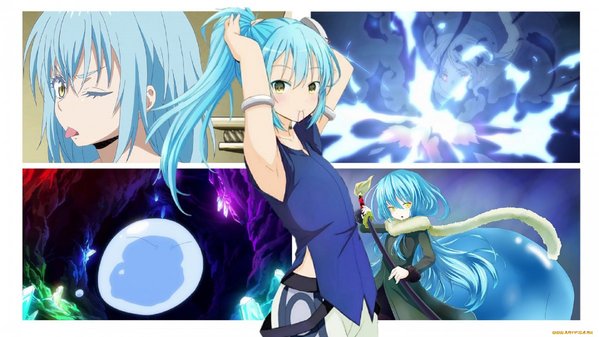 о, моём, перерождении, в, слизь, аниме, tensei, shitara, slime, datta, ken, tensei, shitara, datta, ken, rimuru, tempest